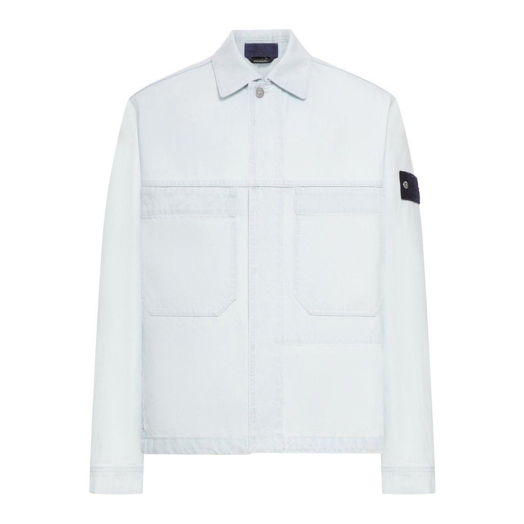 Stone Island STONE ISLAND Extra Bleach Denim Jacket New & Authentic (Men' Size US M / EU 48-50 / 2 - 1 Thumbnail