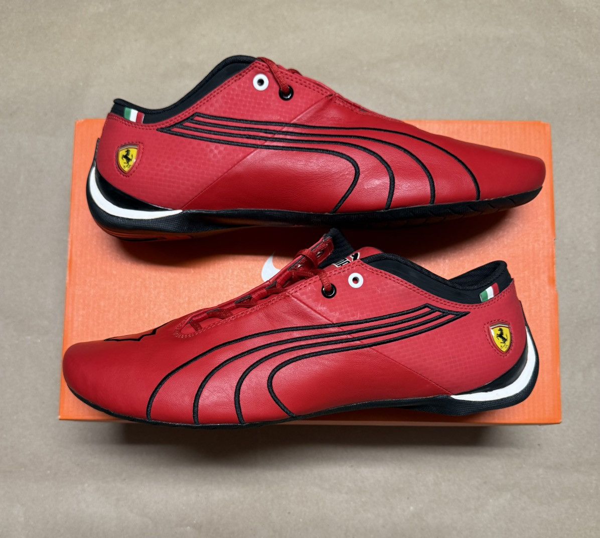 Puma Puma Scuderia Ferrari Future Cat Mens sz 14 Rosso Corsa NEW! Size US 14 / EU 47 - 1 Thumbnail