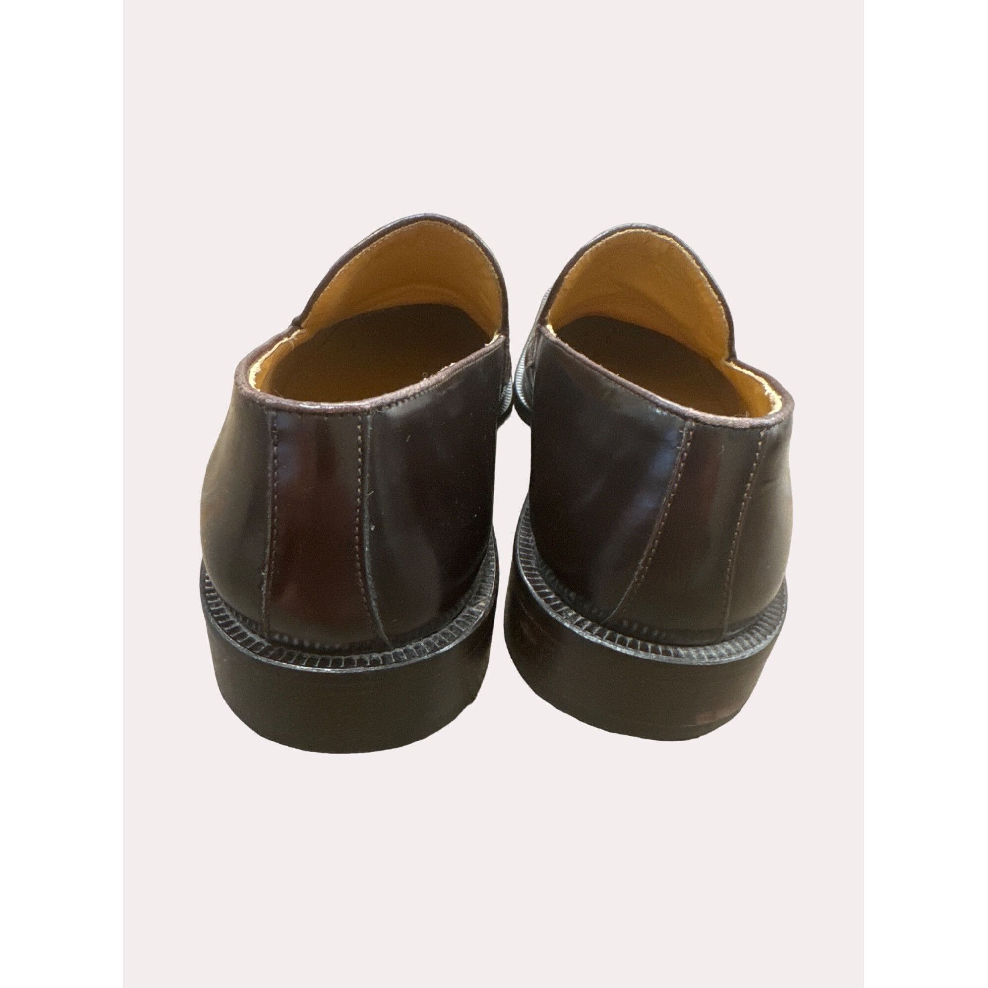 Sandro Moscoloni Sandro Moscoloni men’s brown leather dress loafer shoes size Size US 12 / EU 45 - 5 Thumbnail