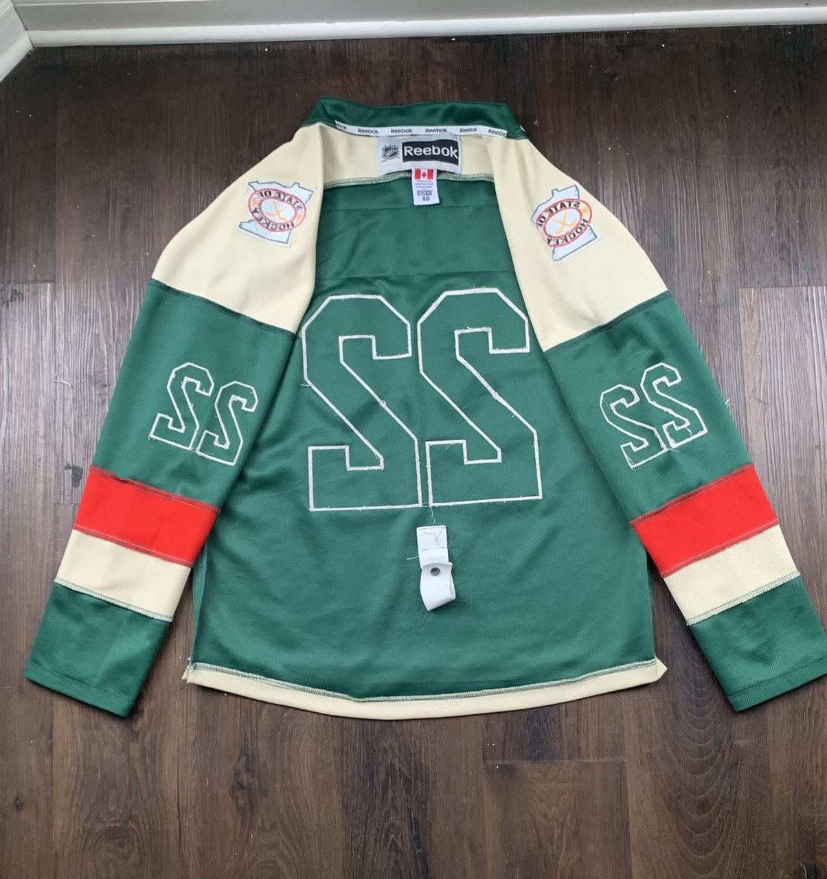 Reebok Nino Niederreiter Minnesota Wild Reebok Edge Jersey Size US M / EU 48-50 / 2 - 5 Thumbnail
