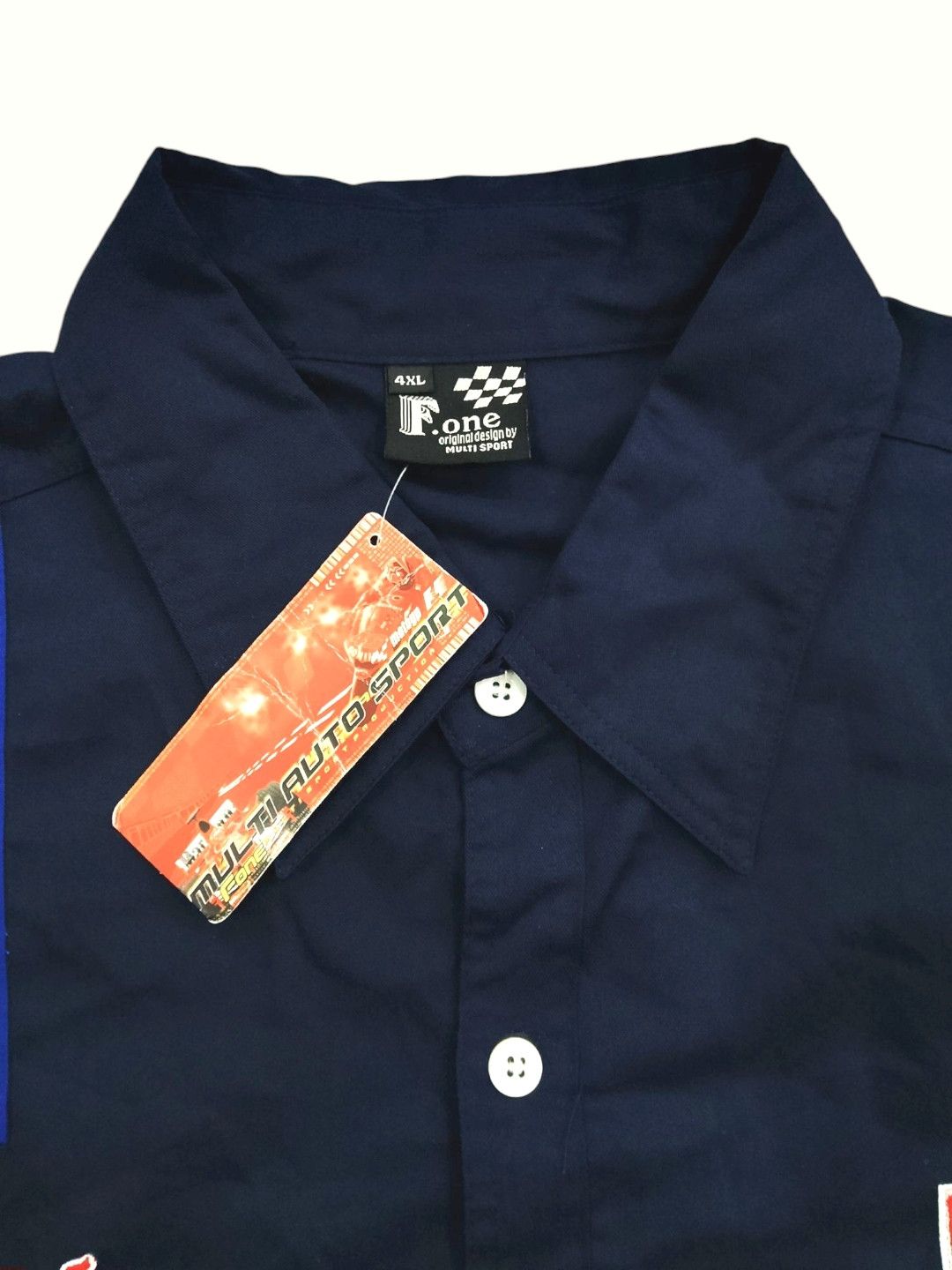 Red Bull 4XL REDBULL RACING F1 SHIRT EMBROIDERED LOGO (new with tag) Size US XXL / EU 58 / 5 - 9 Thumbnail