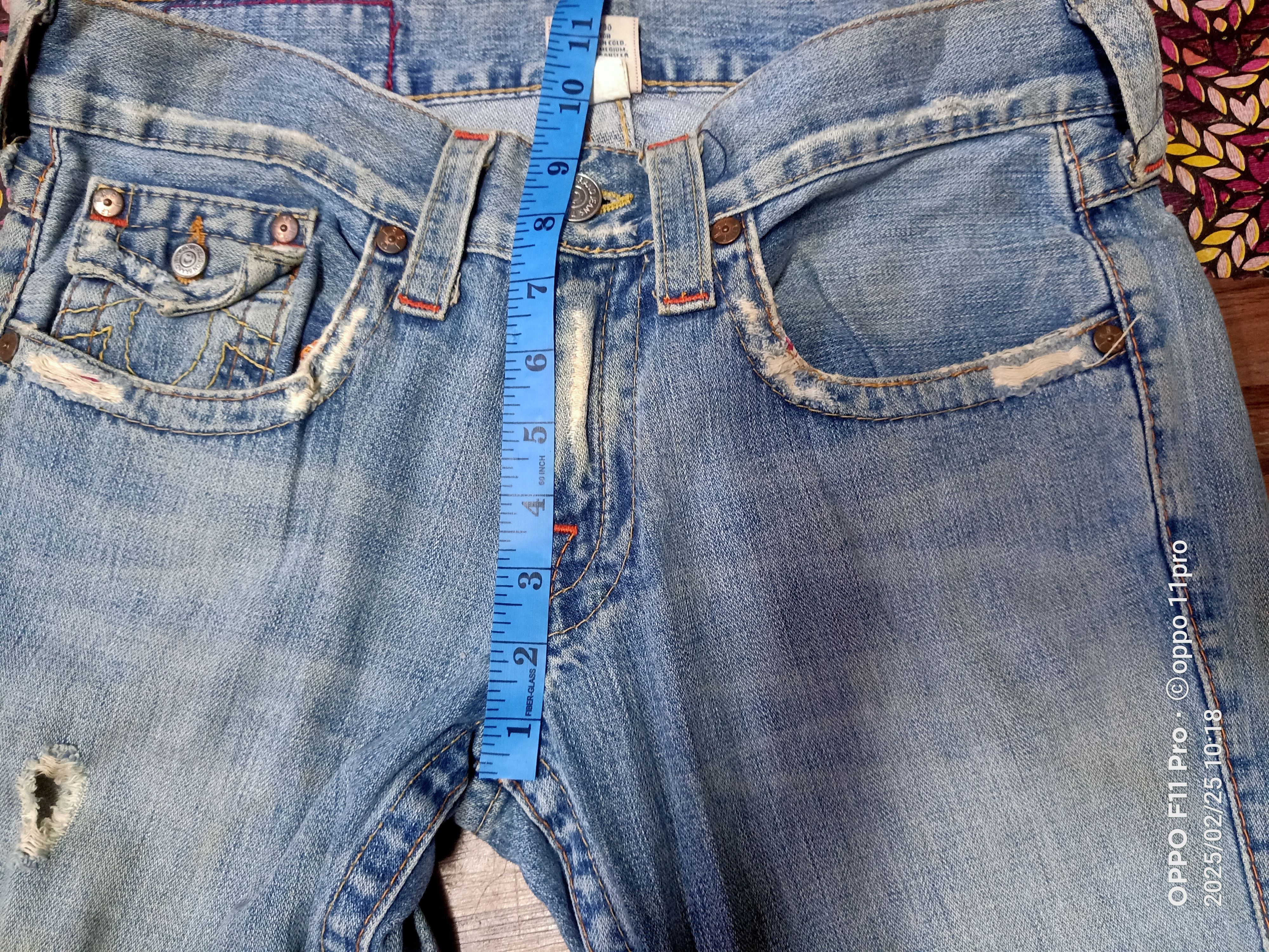 True Religion × Vintage True Religion Flare Denim Size US 34 / EU 50 - 4 Thumbnail