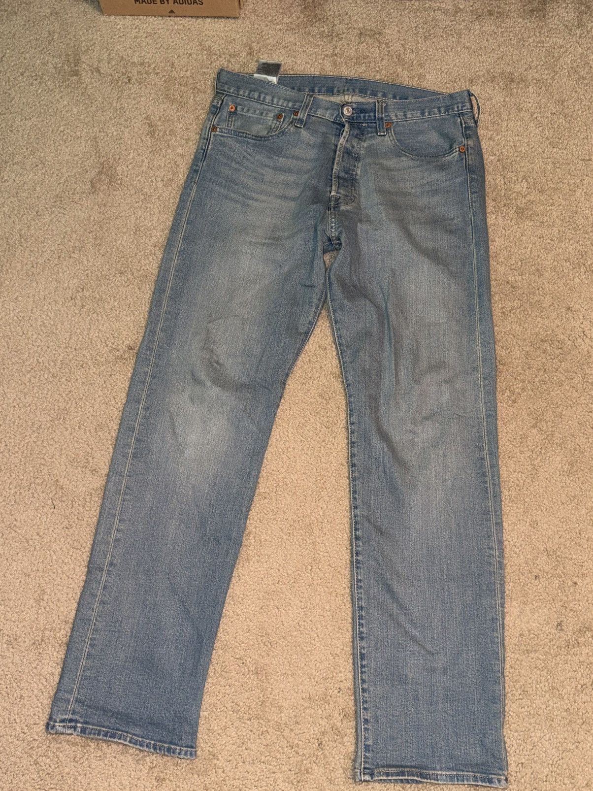 Levi's Levi 501 Jean Straight Leg Size US 31 - 1 Thumbnail