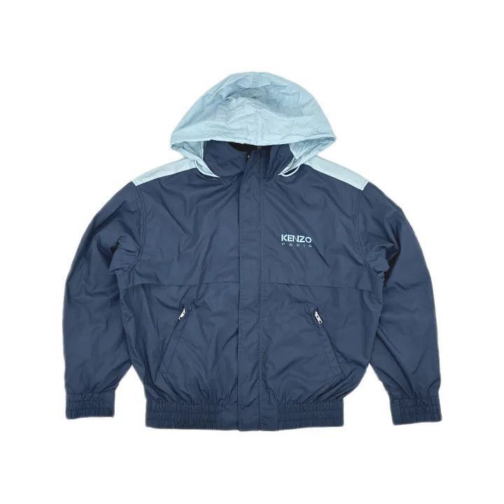 Kenzo KENZO Fall 222 Logo Print Hooded Jacket -2507 Size US S / EU 44-46 / 1 - 2 Thumbnail