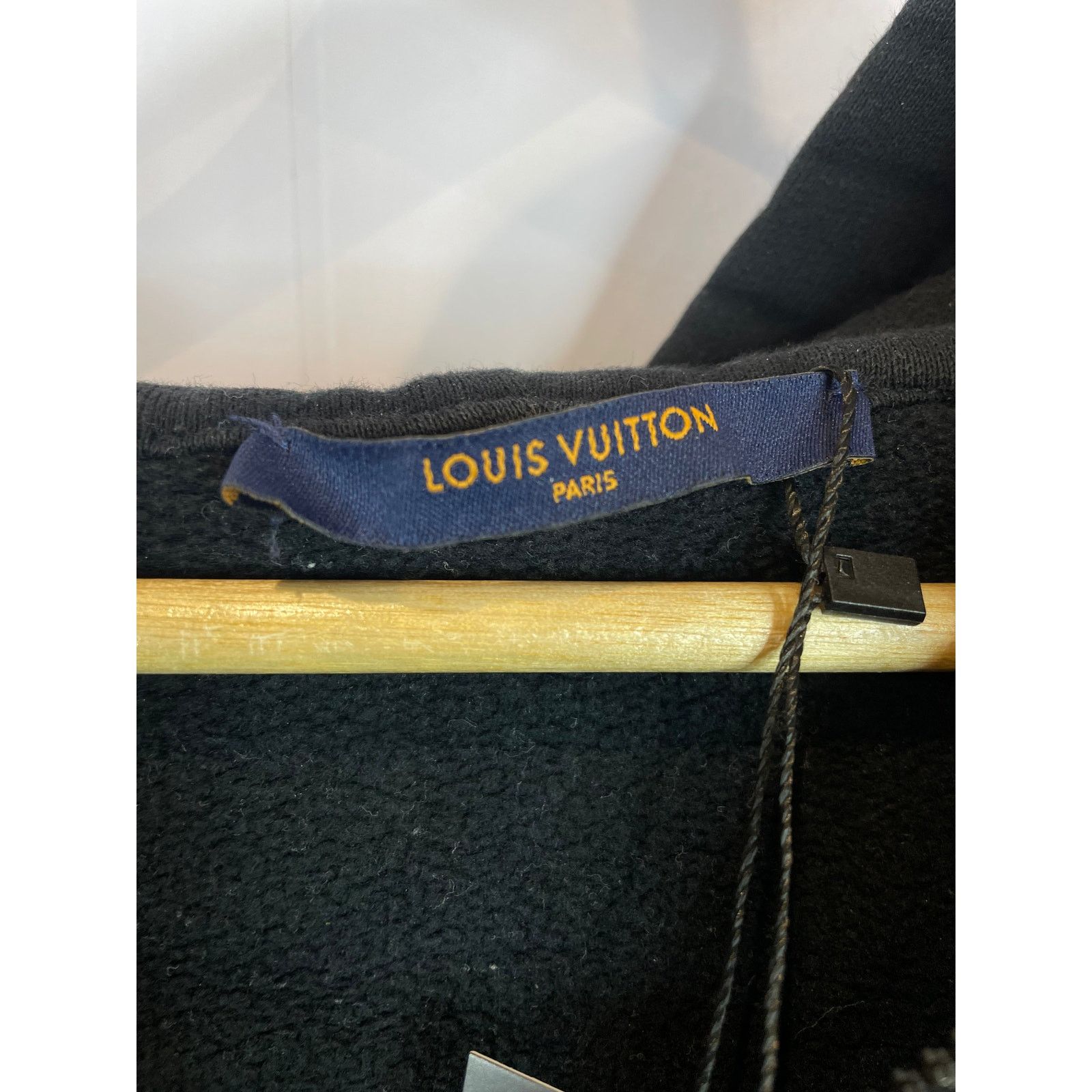 Louis Vuitton LV Malletier Black Zip Up Hoodie Size US M / EU 48-50 / 2 - 3 Thumbnail