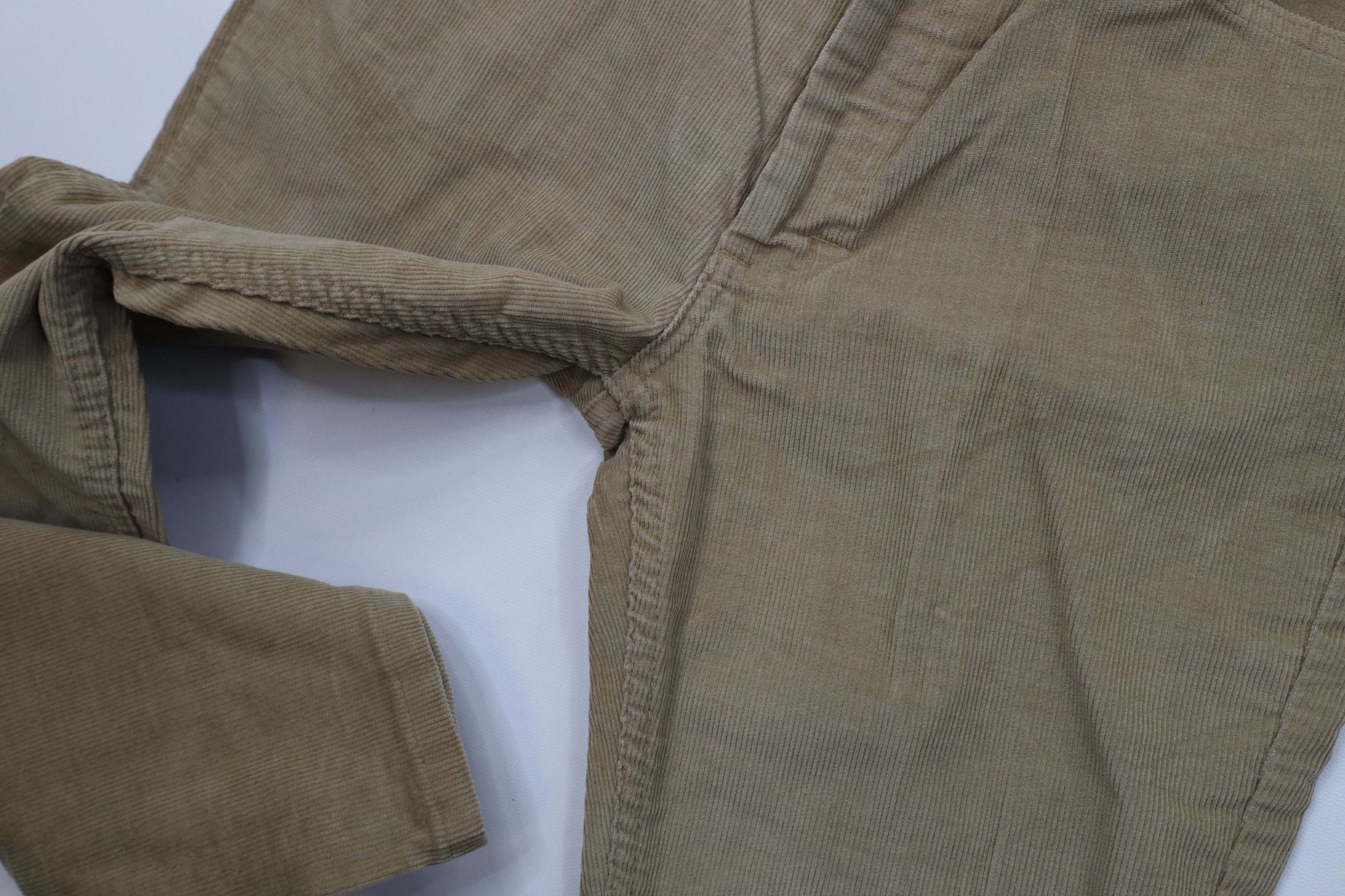 Vintage Vintage 70s Streetwear Wide Leg Corduroy Chino Pants USA Size US 30 / EU 46 - 7 Thumbnail