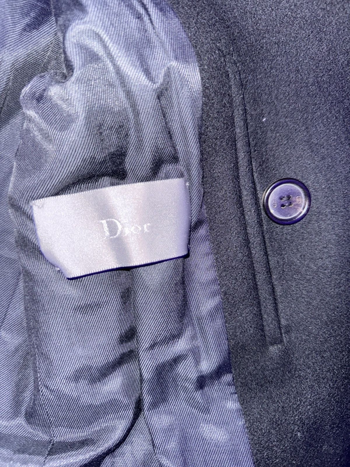 Dior AW 2006 Wool Peacoat Size US S / EU 44-46 / 1 - 4 Thumbnail