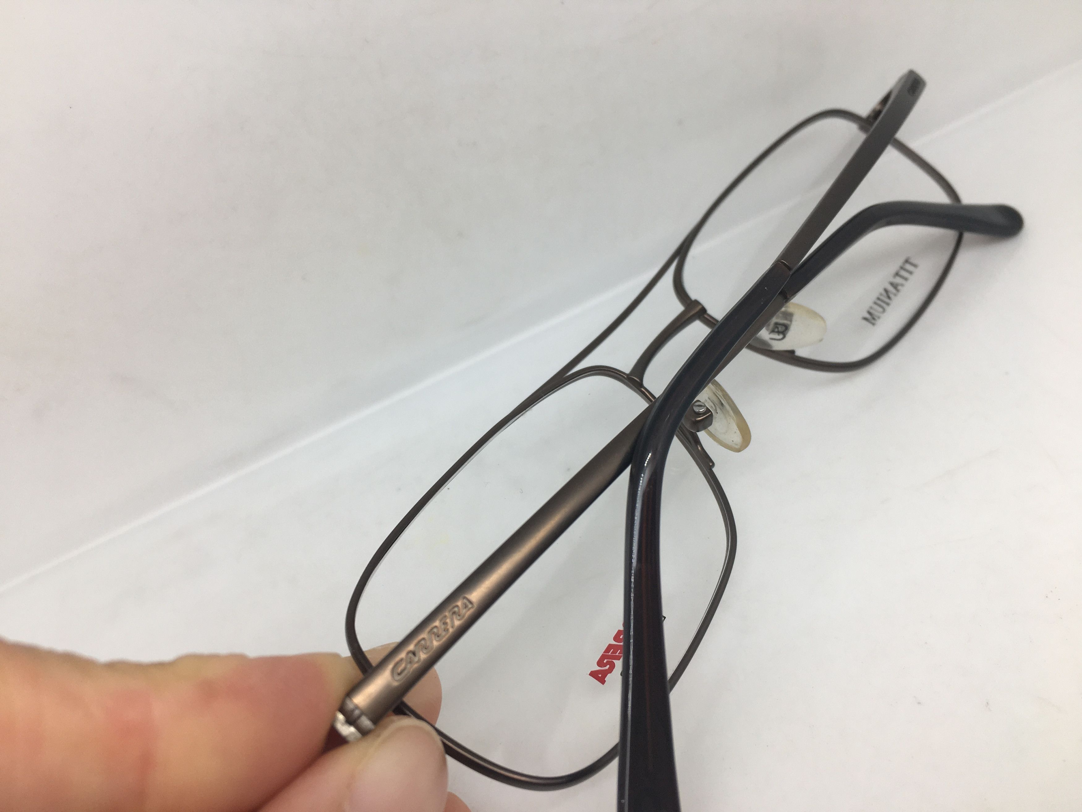 Carrera Carrera Eyewear Brown Titanium RX Eyeglasses Frame Size ONE SIZE - 7 Thumbnail