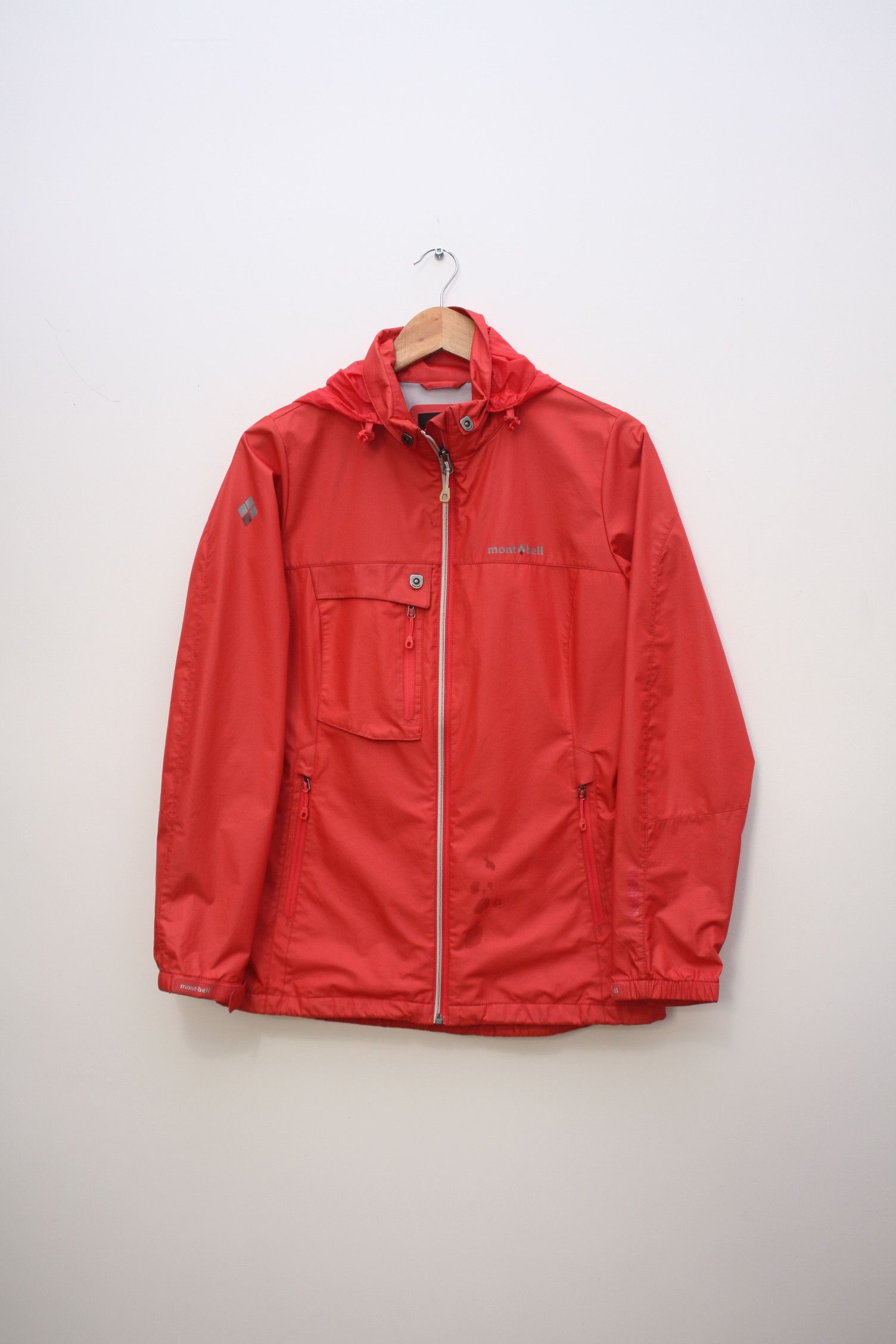 Montbell Montbell Red Lightweight Jacket Men's Small Size US S / EU 44-46 / 1 - 1 Thumbnail