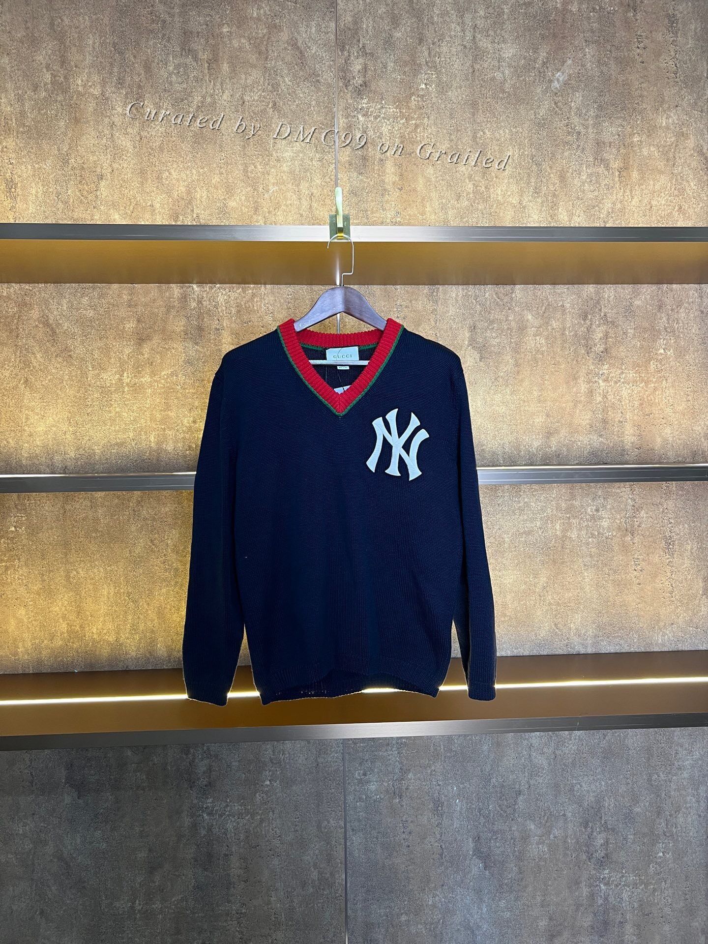 Gucci Gucci NY Knit Sweater Size XS / US 0-2 / IT 36-38 - 1 Thumbnail