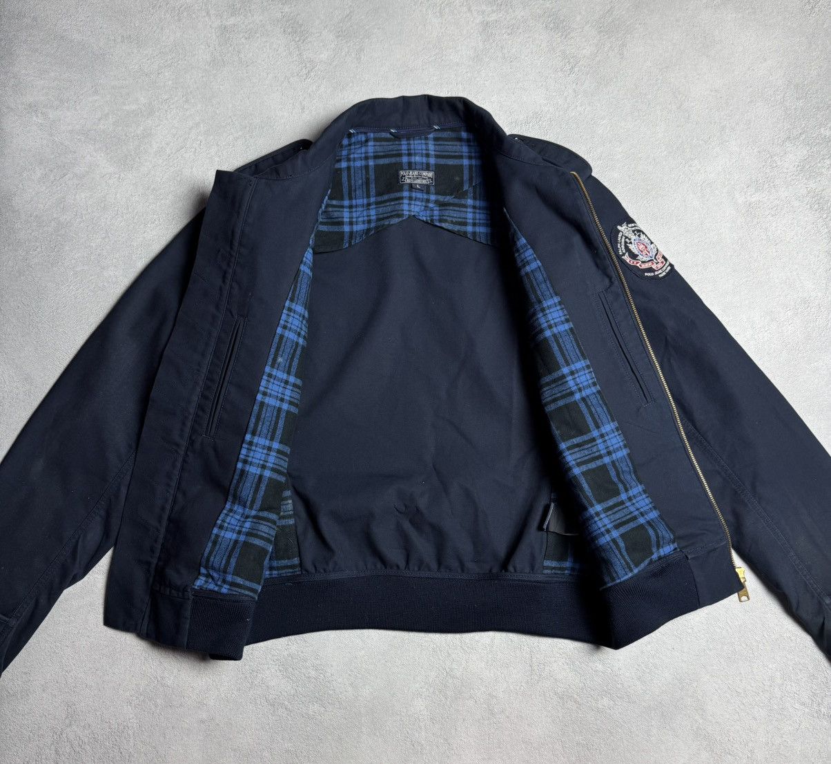 Polo Ralph Lauren Polo Jeans Company Cotton Bomber Jacket Size US L / EU 52-54 / 3 - 9 Thumbnail