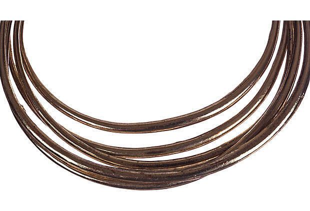 Designer Miao-Inspired Gold Plated Costume Necklace Size ONE SIZE - 2 Thumbnail