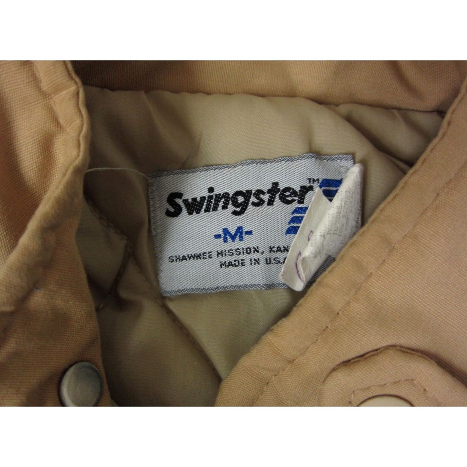 Vintage VINTAGE Swingster Jacket Mens Regular Brown Corduroy Bomber Jacket Short Adult Medium 1A Size US M / EU 48-50 / 2 - 5 Thumbnail
