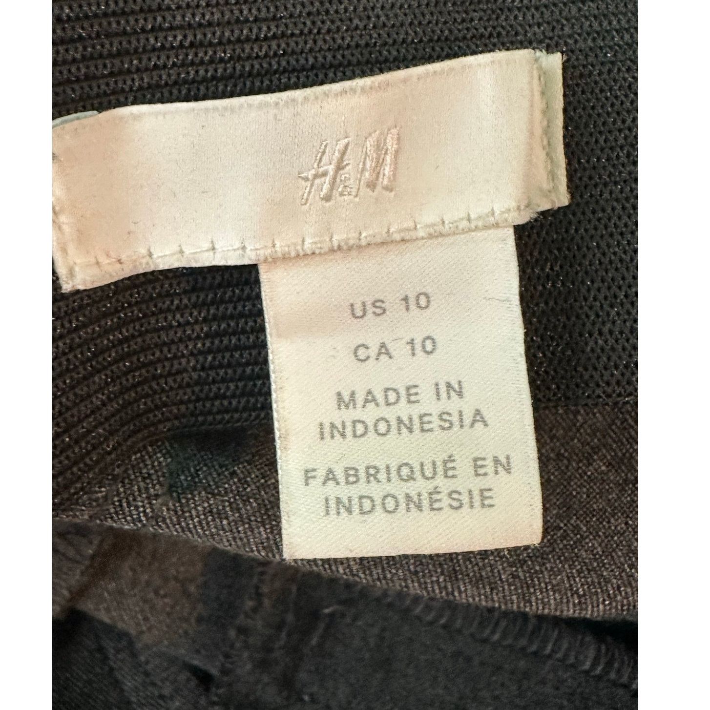 H&M H&M gray dress pants size 10 Size 32" / US 10 / IT 46 - 3 Thumbnail