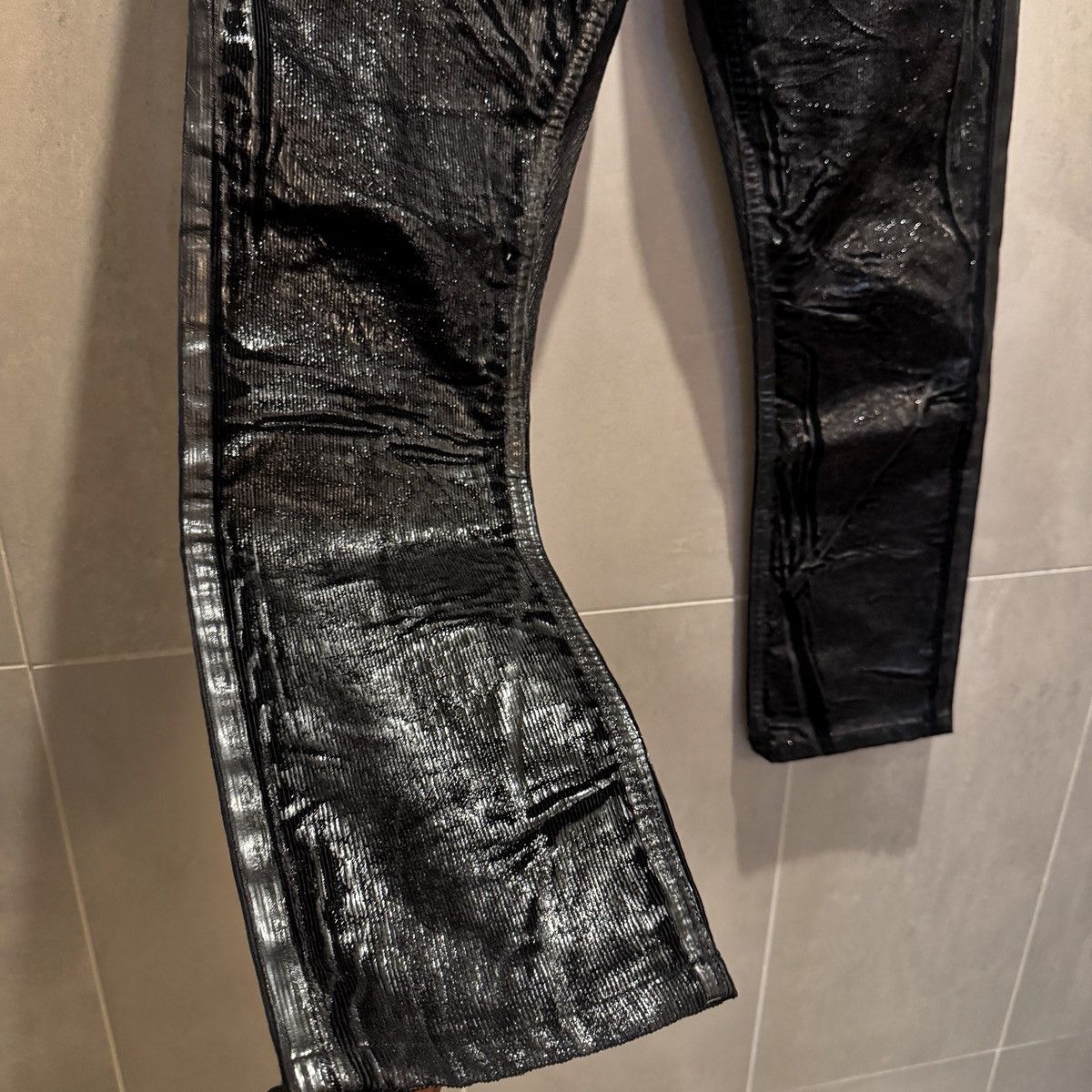 Dior Runway Dior Homme 03AW Corduroy Luster Coated Pants Size US 31 - 3 Thumbnail