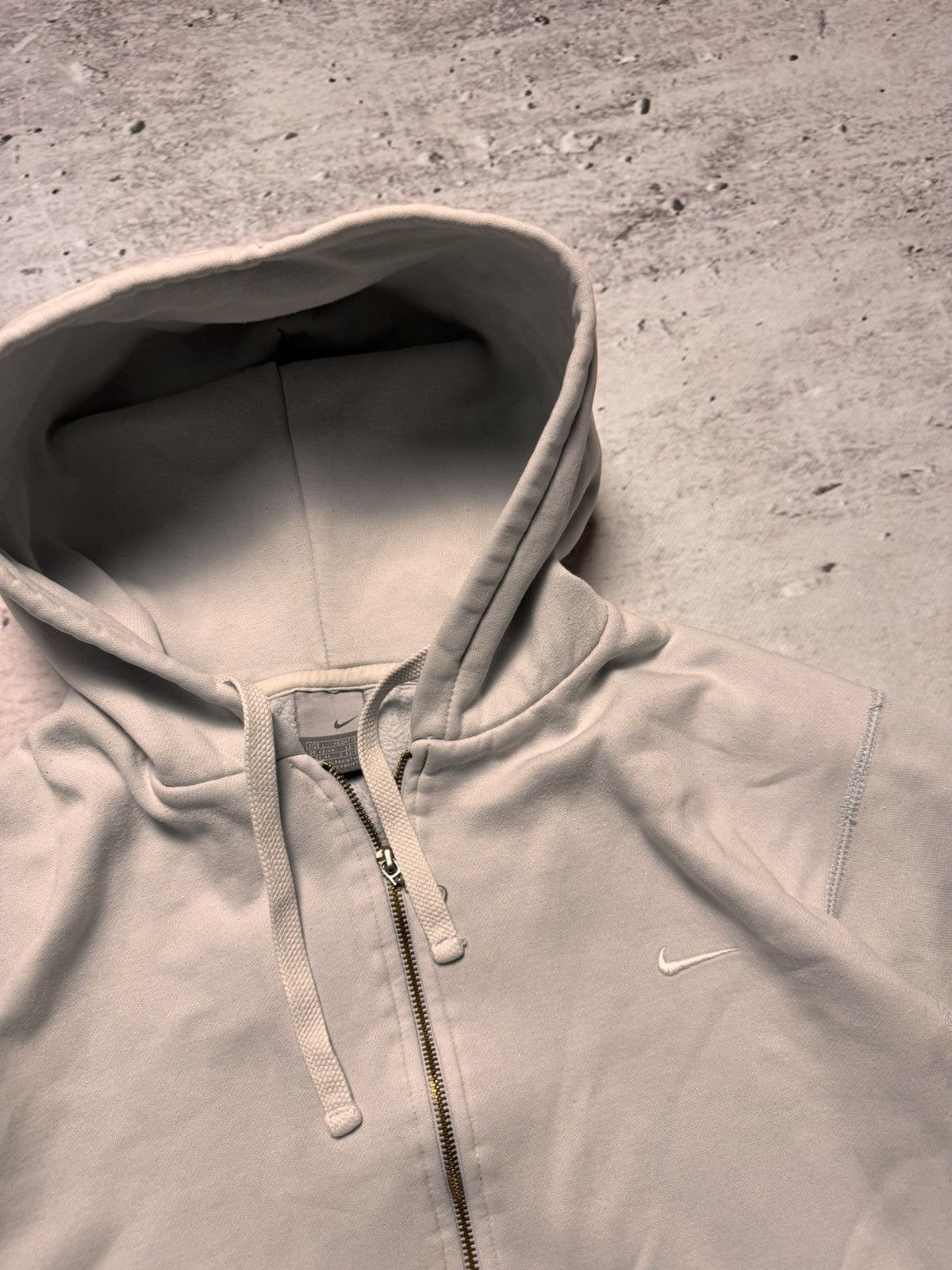 Nike × Vintage NIKE VINTAGE BASIC LOGO OVERSIZE BOXY ZIP HOODIE Size US L / EU 52-54 / 3 - 3 Thumbnail