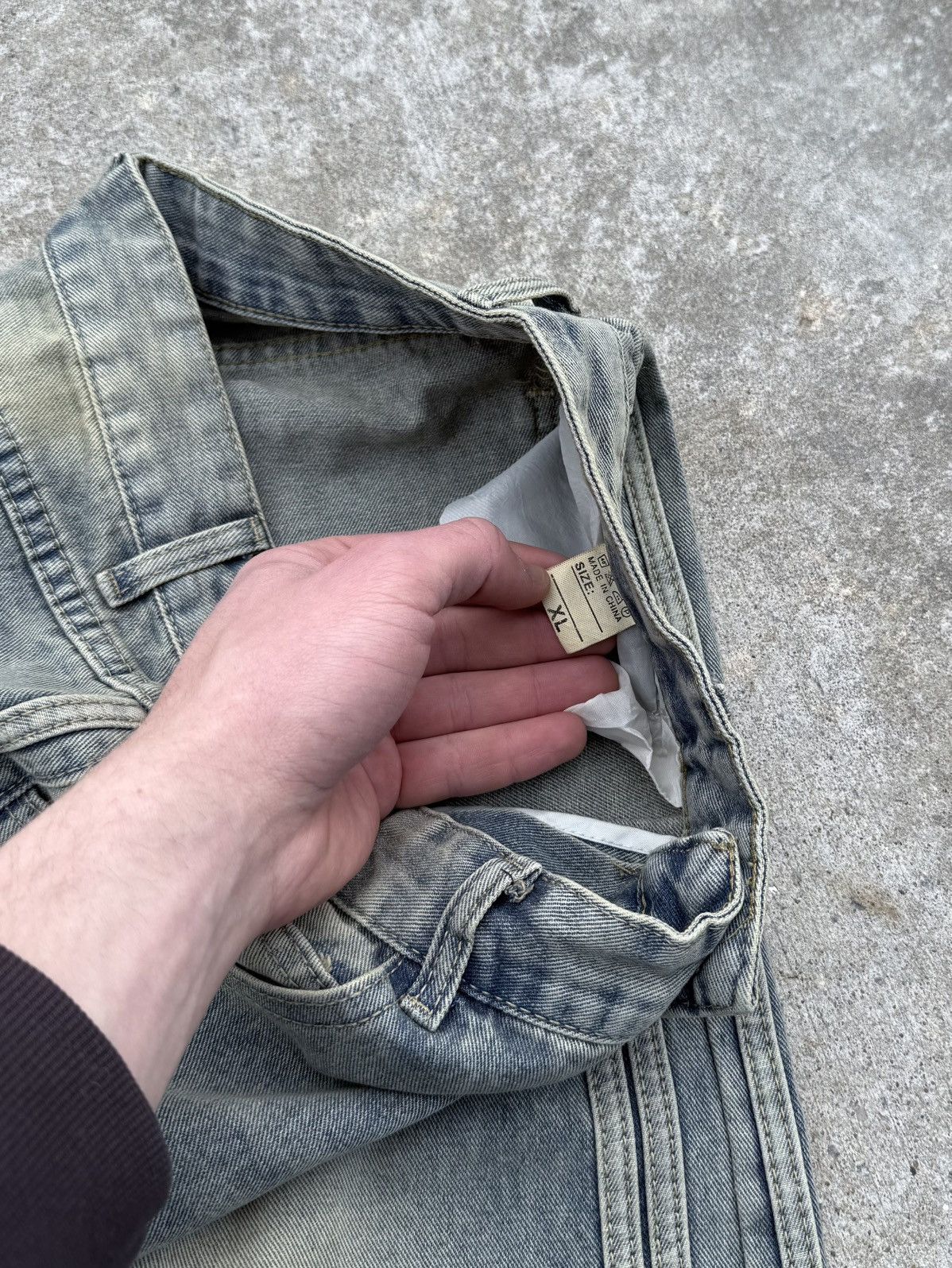 Other Vintage Y2K avantgarde streetwear opium wide buggy jeans Size US 32 / EU 48 - 11 Thumbnail