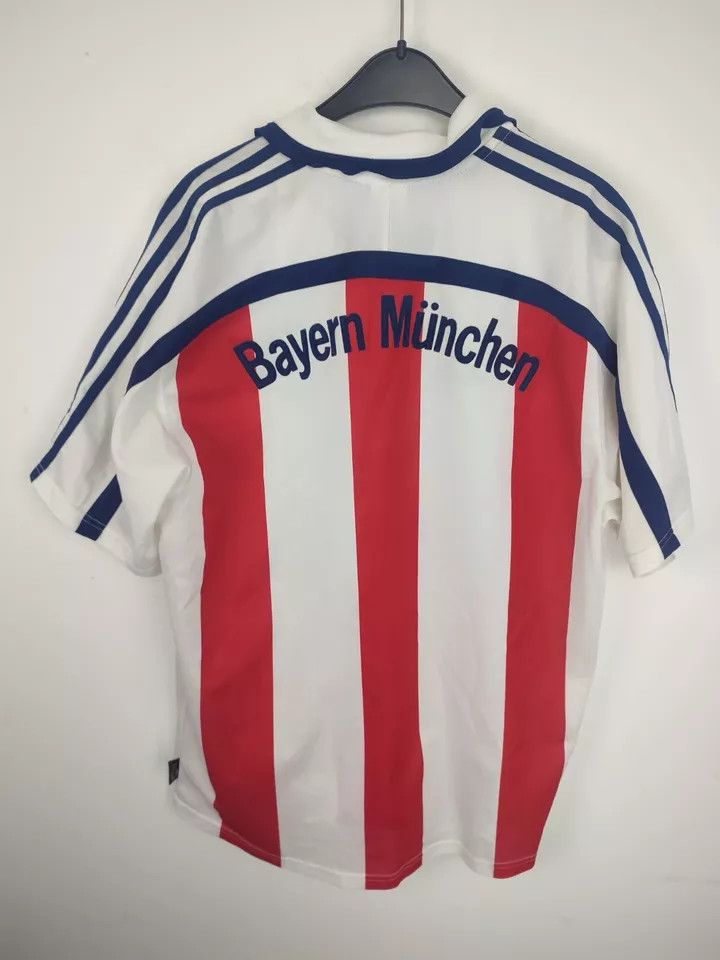 Adidas 2000-01 Bayern Munich Away FOOTBALL Kit SHIRT SOCCER Size US L / EU 52-54 / 3 - 16 Thumbnail
