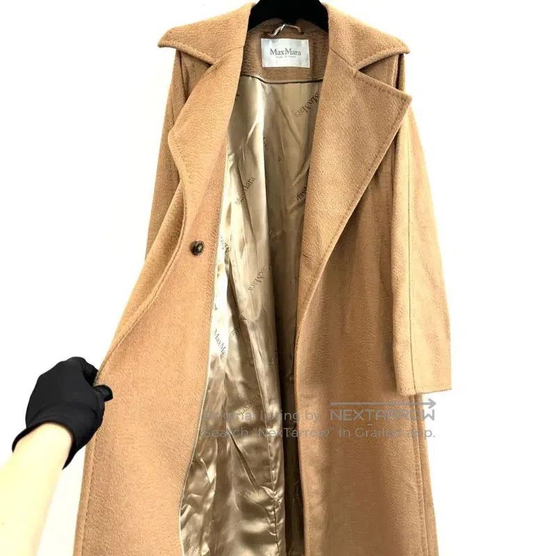 Max Mara MaxMara Camel Polyester Women's Coat . Size S / US 4 / IT 40 - 3 Thumbnail
