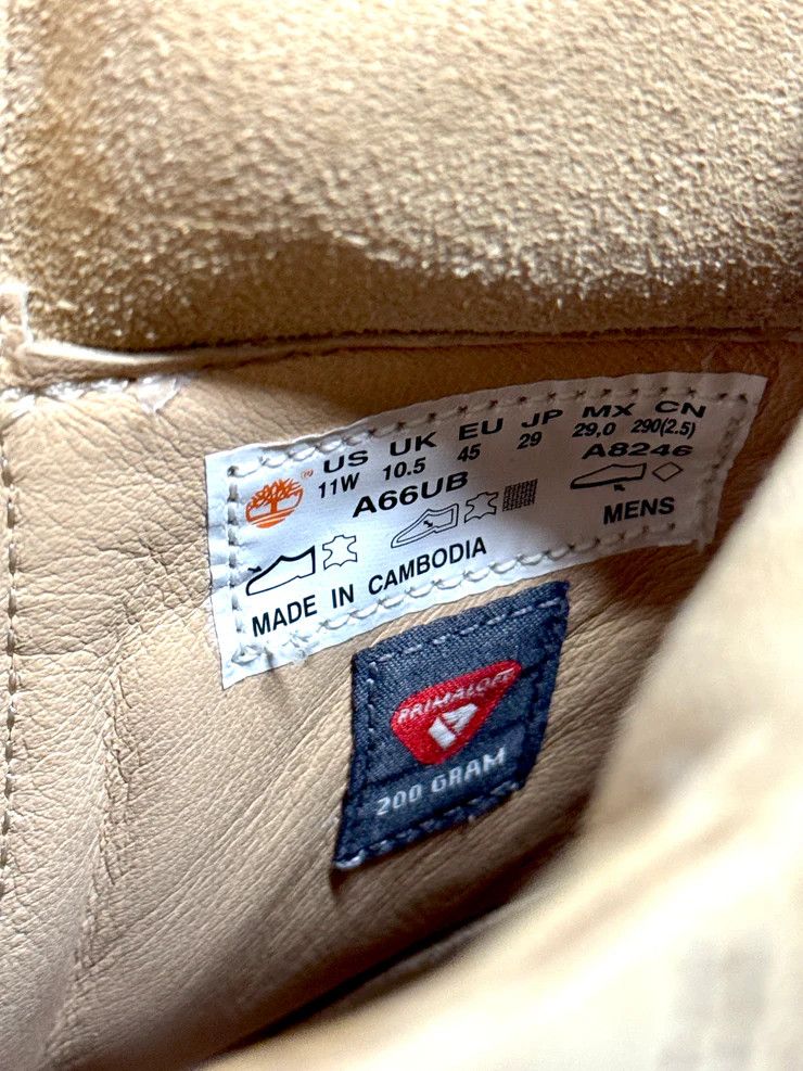A-COLD-WALL* × Timberland A-COLD-WALL*x Timberland 73th Anniversary Boots Size US 11 / EU 44 - 8 Thumbnail
