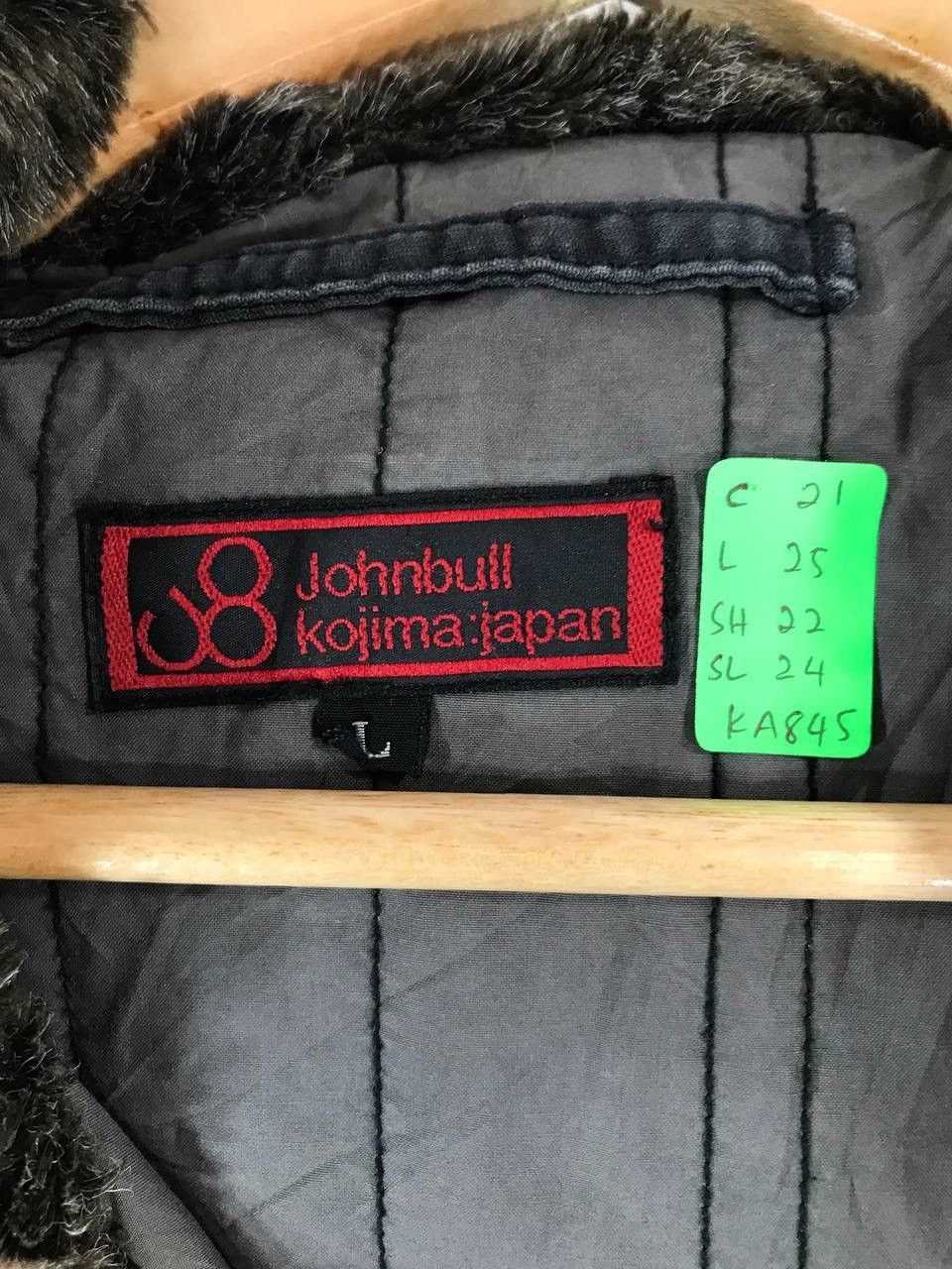 If Six Was Nine Vintage Johnbull Bomber Hooded Mohair Jacket Size US L / EU 52-54 / 3 - 4 Thumbnail