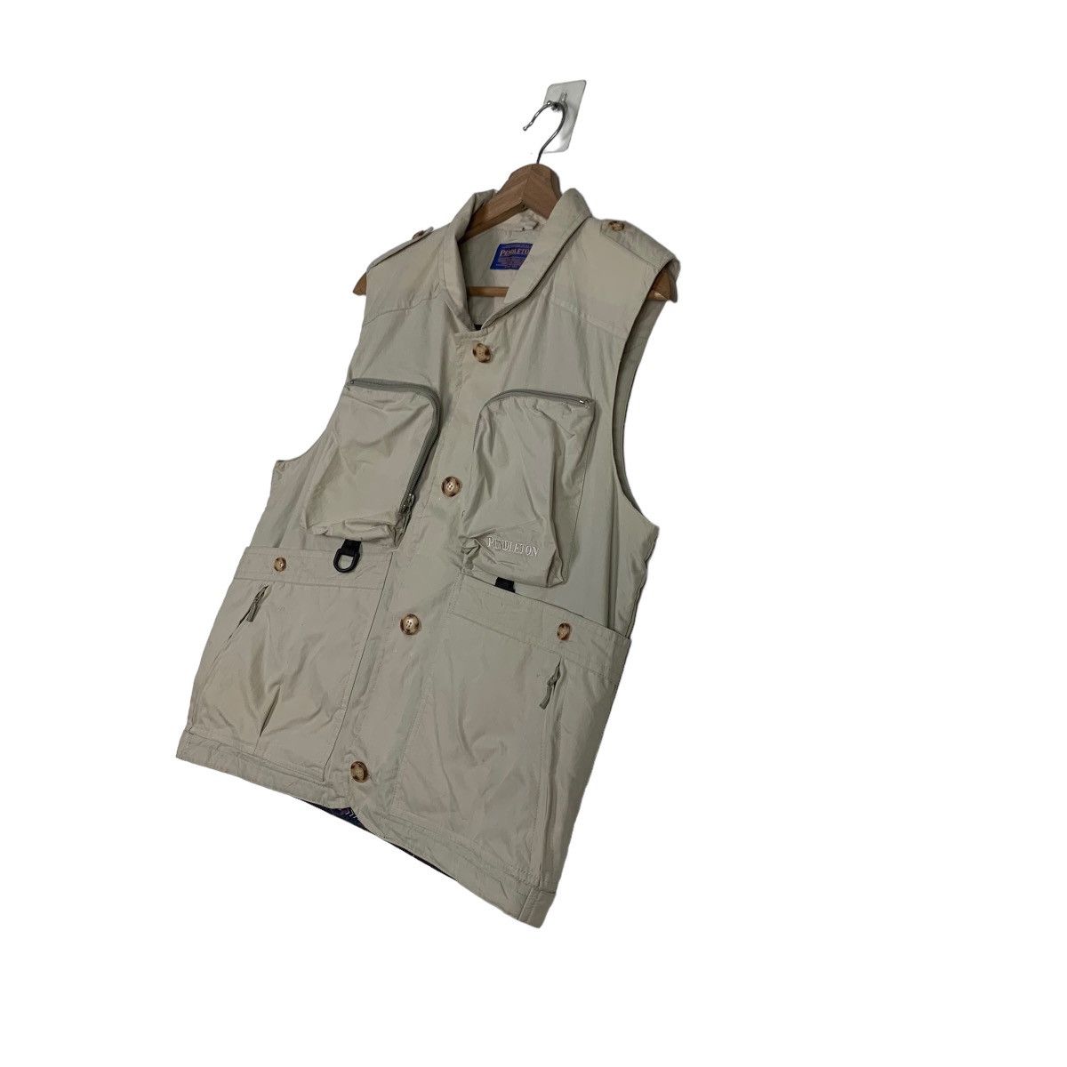Pendleton PENDLETON Woolen Mills Utility Tactical Vest #0059-C4 Size US S / EU 44-46 / 1 - 2 Thumbnail