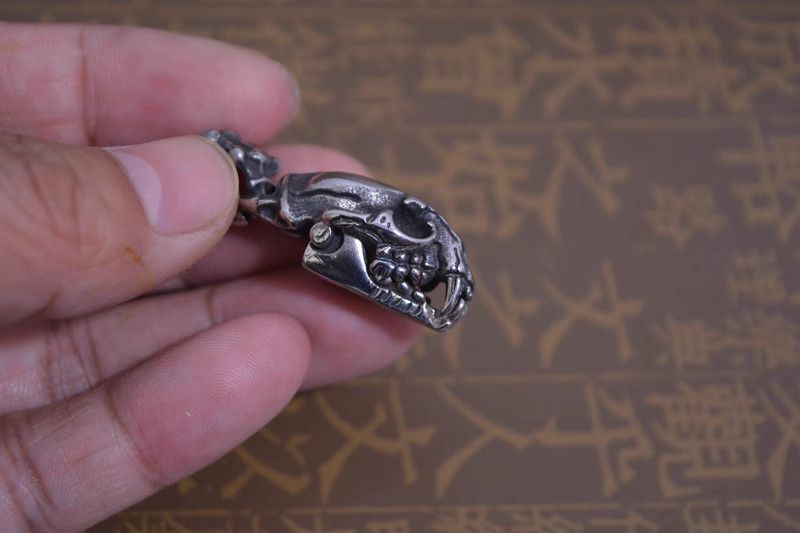 Other Skull Vintage STEAL! Y2K Chains Necklace Chain Size ONE SIZE - 5 Thumbnail