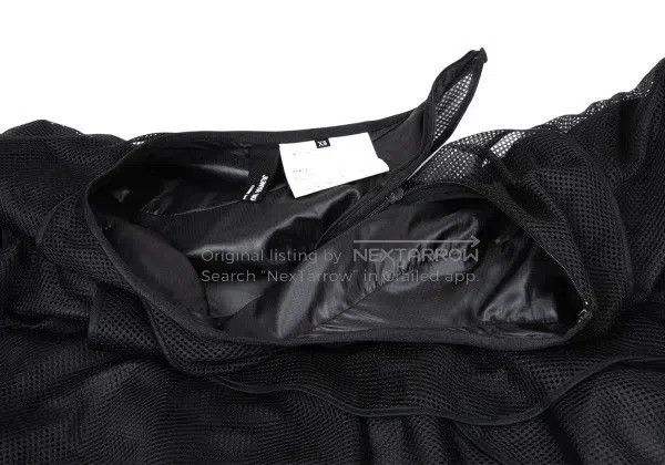 Comme des Garcons Comme Des Garcons size XS Black Vintage Wave Design Skirt Size 23" - 6 Thumbnail