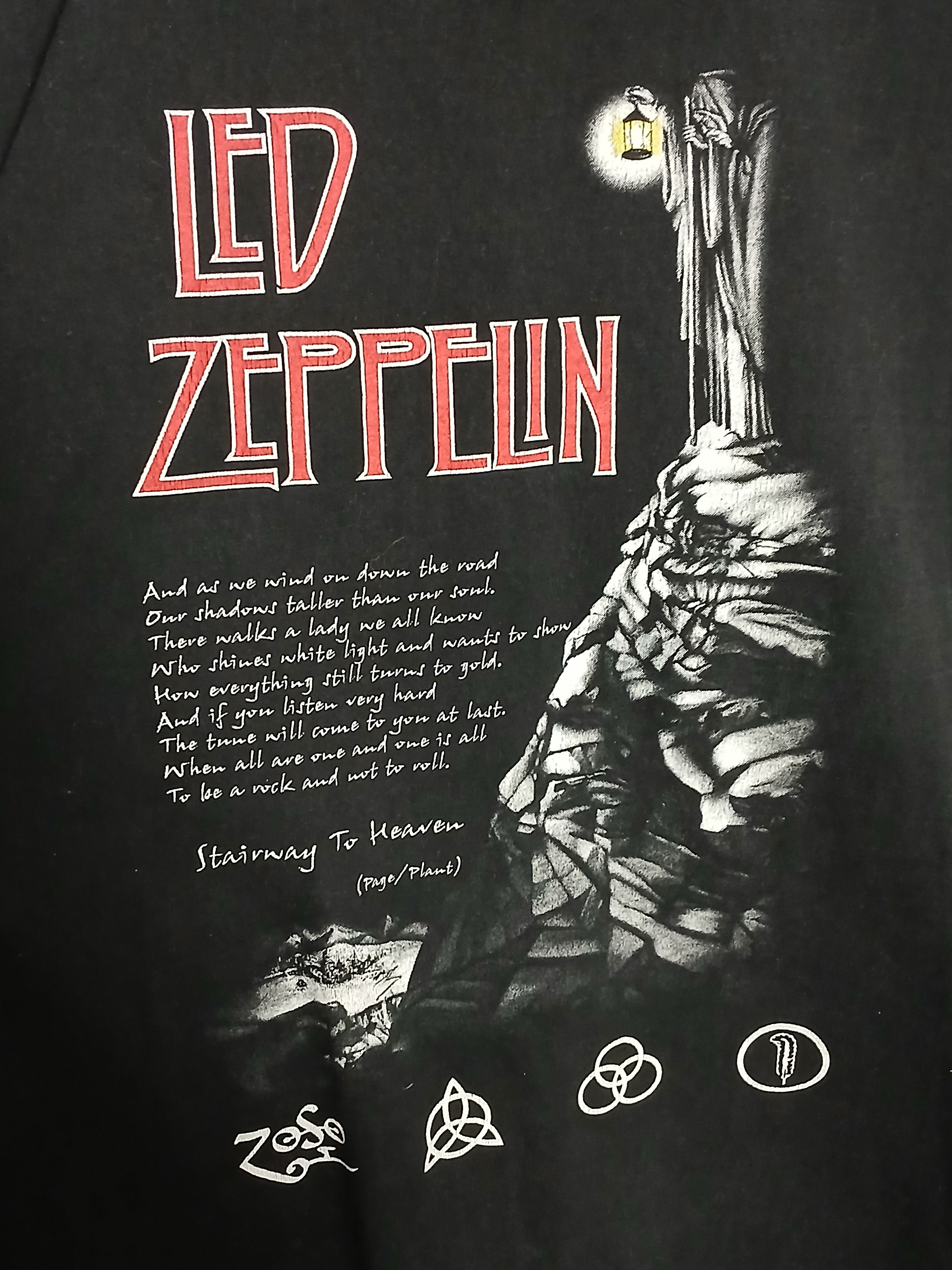 Band Tees × Led Zeppelin Led Zeppelin T-Shirt Size US XL / EU 56 / 4 - 3 Thumbnail