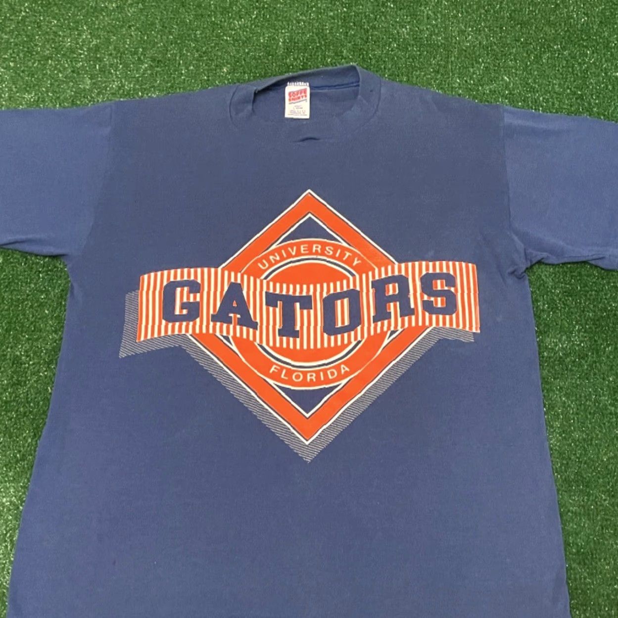 Vintage VINTAGE Florida Gators University Logo VTG Shirt Mens L Made In USA T-Shirt Short Sleeve Blue 90s 80s USA College Sports Hip Hop Logo Mens Size US L / EU 52-54 / 3 - 3 Thumbnail