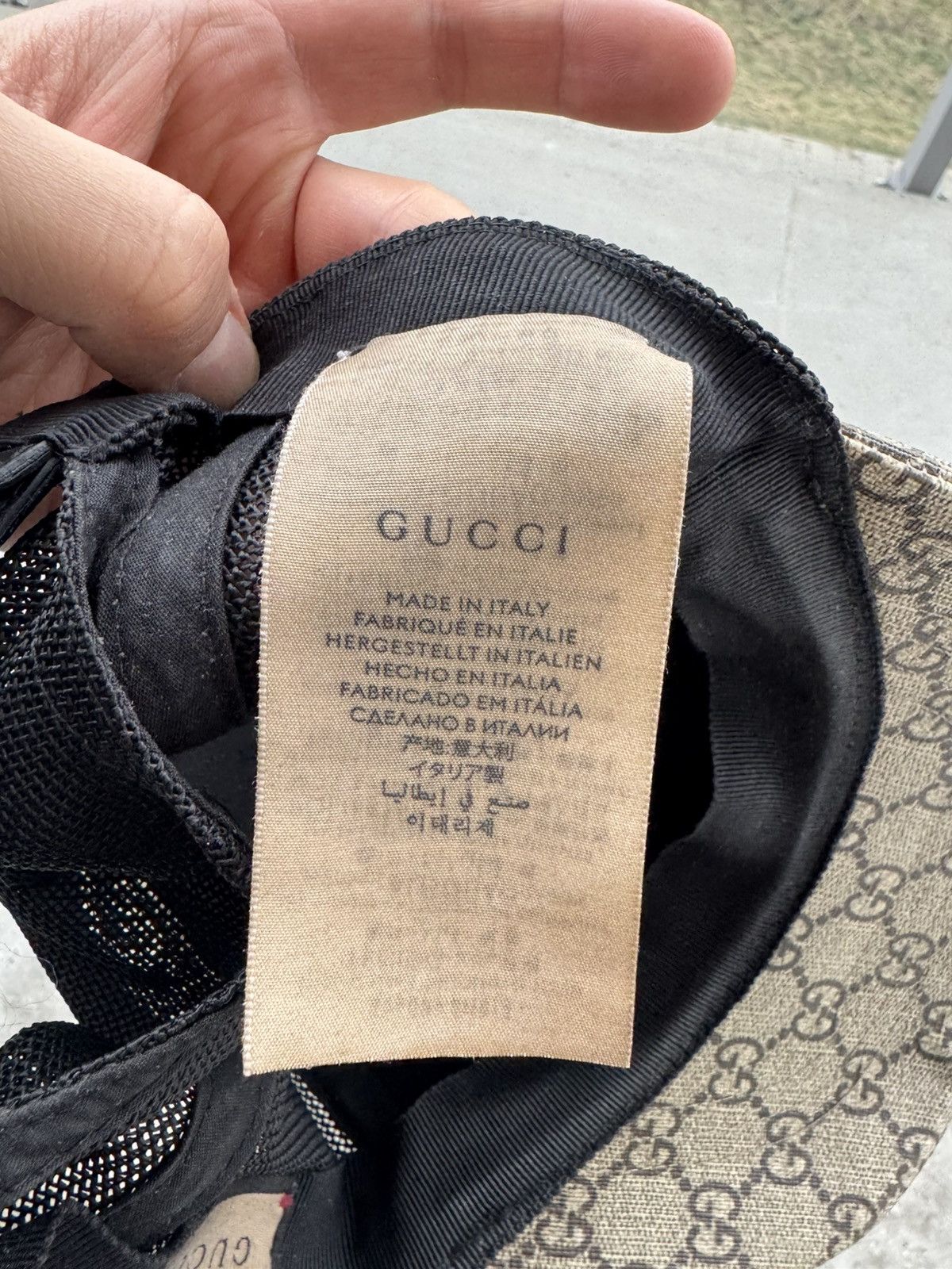 Designer × Gucci Gucci Tiger Trucker Cap Hat Size ONE SIZE - 4 Thumbnail