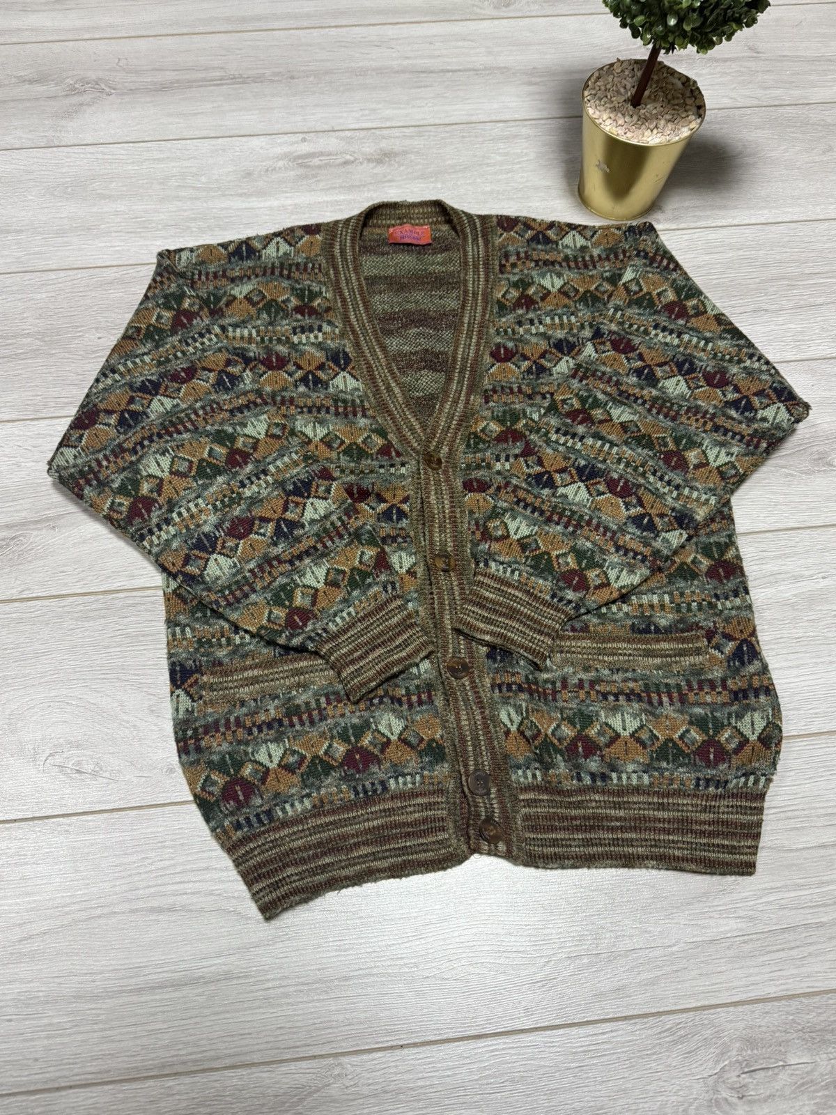 Missoni Missoni Example Abstract Multicolor Knitted Sweater S Size US S / EU 44-46 / 1 - 5 Thumbnail