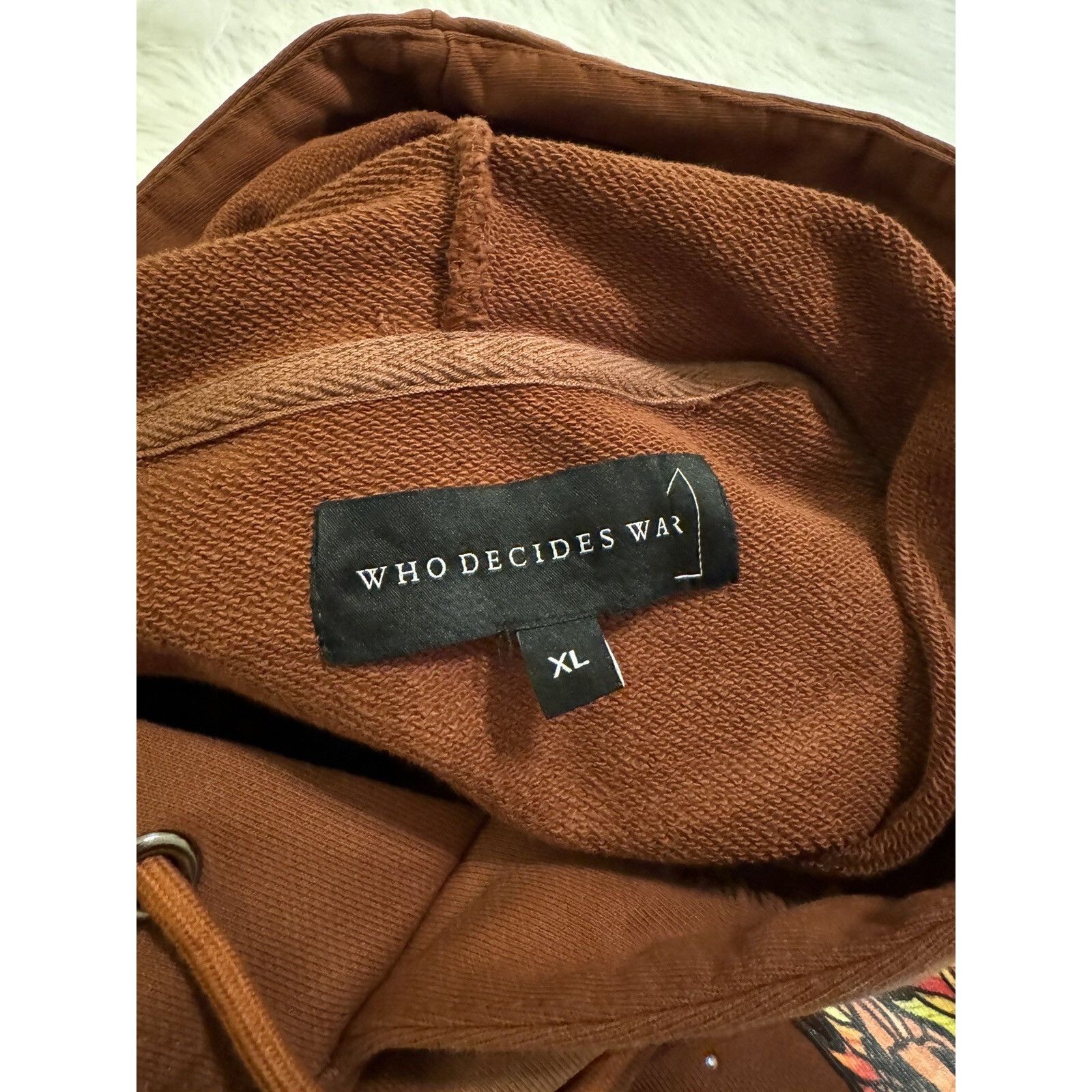 Who Decides War Who Decides War Flame Glass Hooded Sweatshirt Hoodie Crystal Size US XL / EU 56 / 4 - 3 Thumbnail