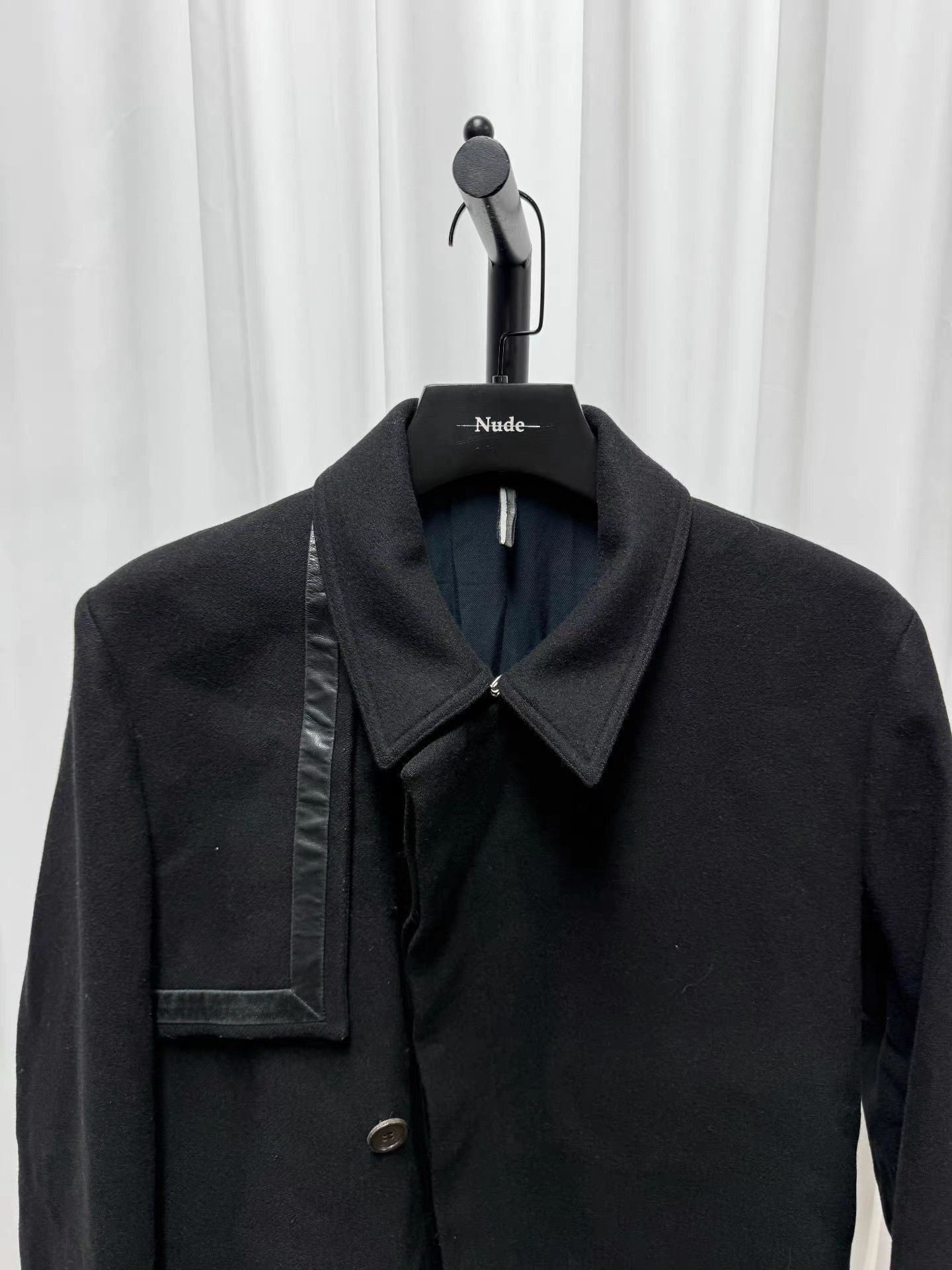 Dior Dior homme Leather Panel Coat K20 Size US S / EU 44-46 / 1 - 3 Thumbnail