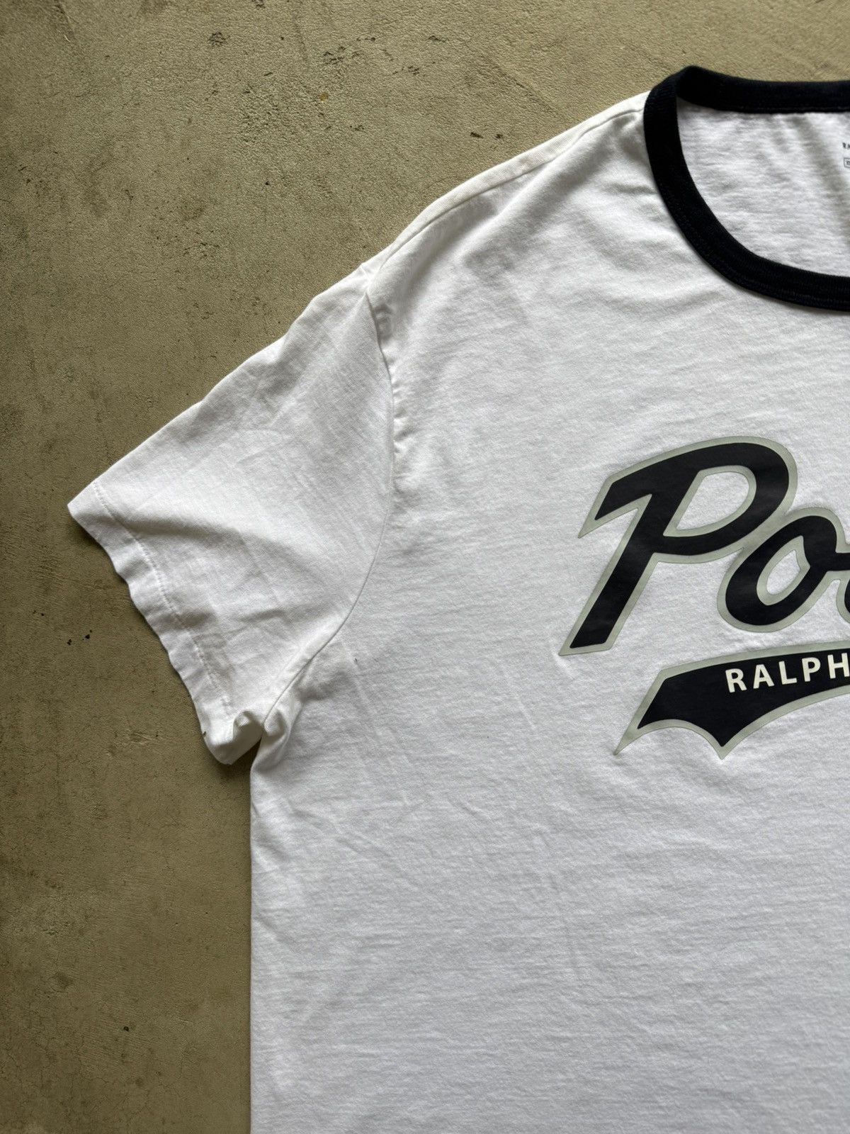 Polo Ralph Lauren Polo Ralph Lauren Classic Fit Ringer Single Stitch T-Shirt Size US XXL / EU 58 / 5 - 3 Thumbnail
