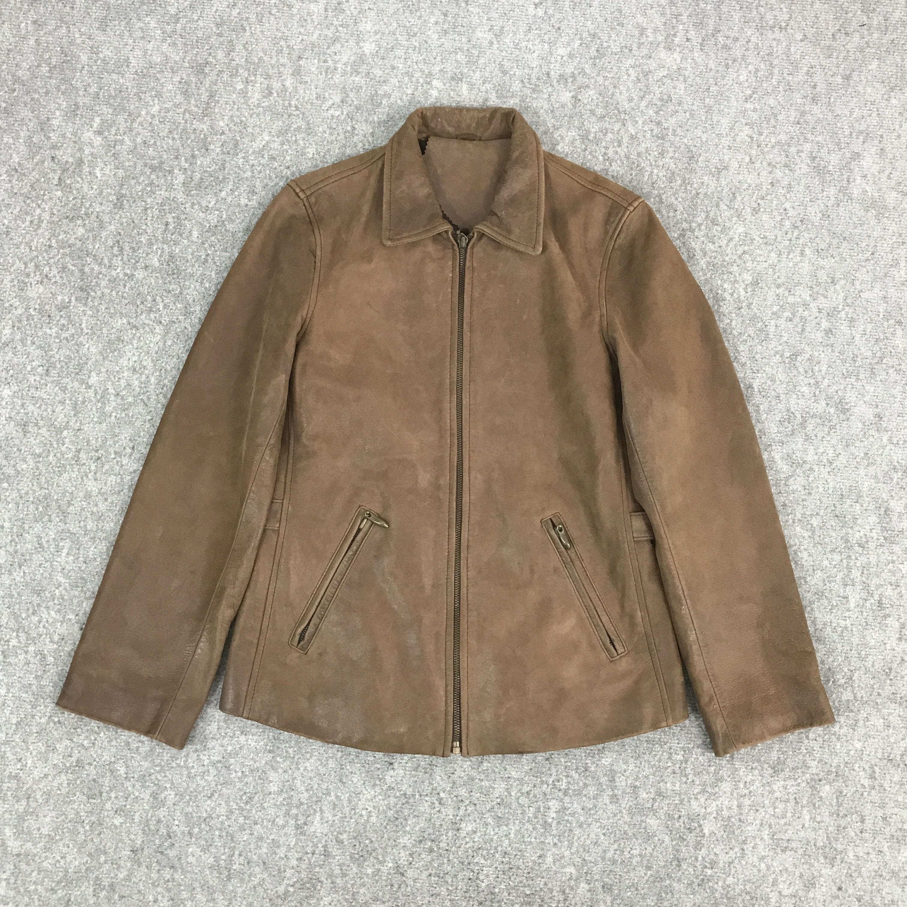 Japanese Brand LEATHER JACKET JAPANESE BRAND STYLE JACKET Size US S / EU 44-46 / 1 - 1 Thumbnail