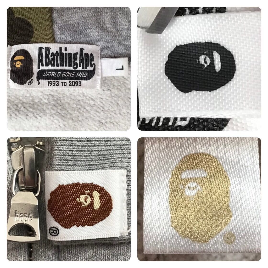 Bape BAPE Crazy face Tiger Shark full zip hoodie a bathing ape Size US L / EU 52-54 / 3 - 8 Thumbnail