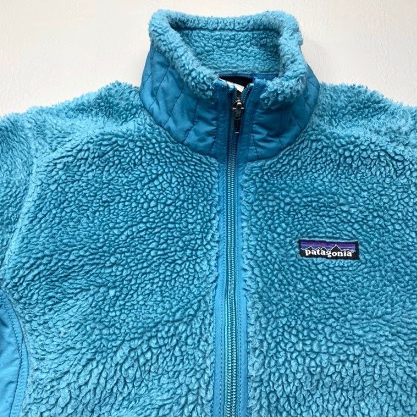 Patagonia VINTAGE? No, item not vintage per data. Title: Patagonia Women's Jacket Deep Pile Fleece Retro X Full Zip Aqua Sherpa Small 8129 Size S / US 4 / IT 40 - 5 Thumbnail