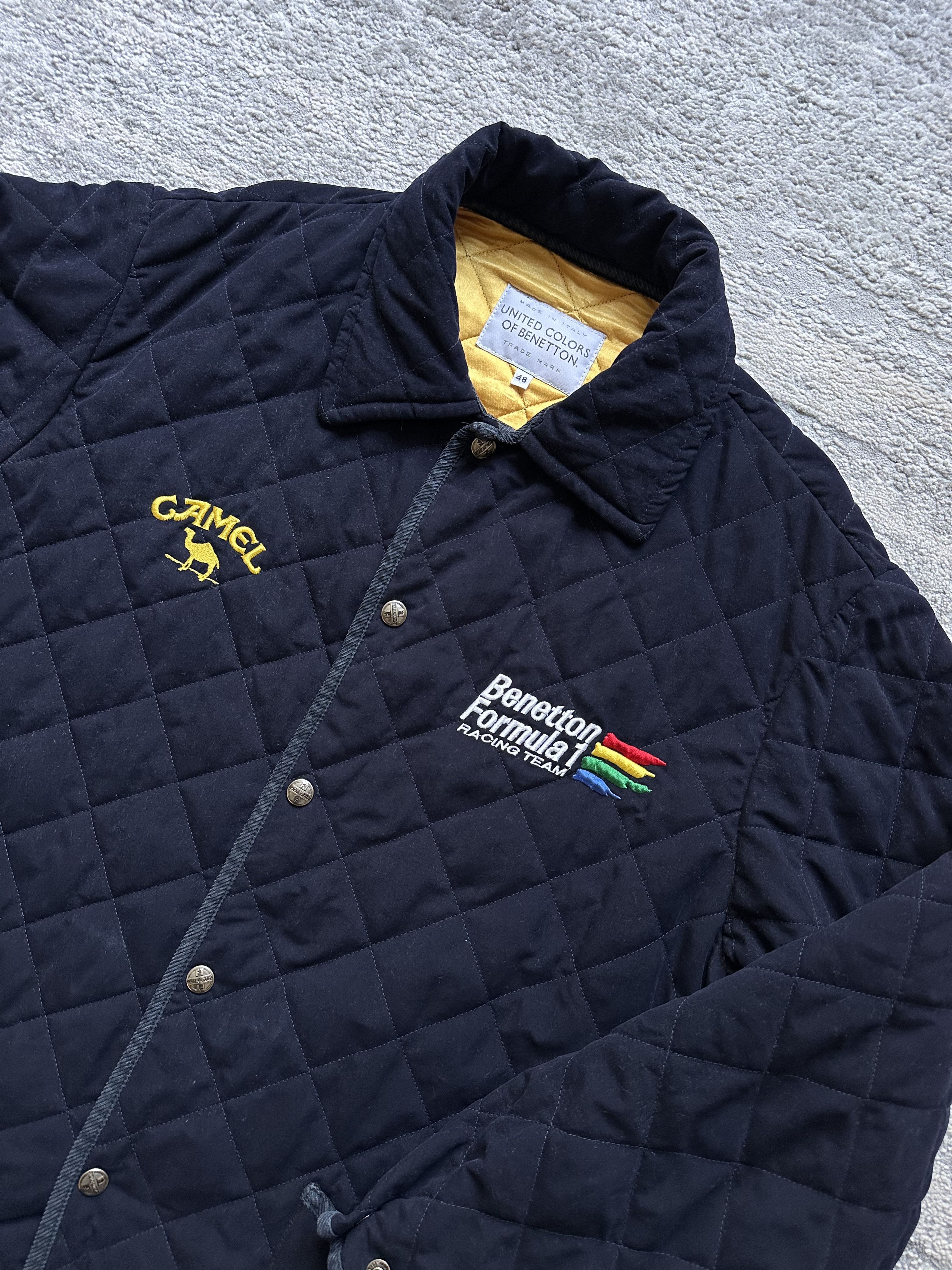 United Colors Of Benetton Benetton Formula 1 Racing Team Camel Jacket Size US XL / EU 56 / 4 - 3 Thumbnail