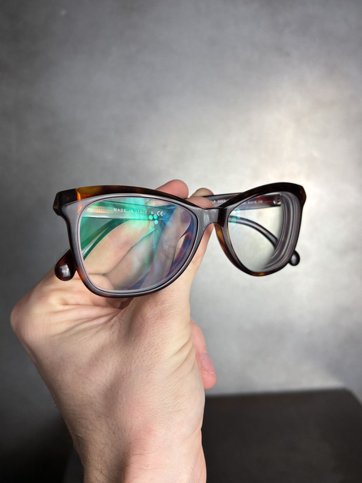 Chanel Chanel Eyeglasses 3353-A 1580 Cat Eye Bold Oversized Frames Size ONE SIZE - 19 Thumbnail