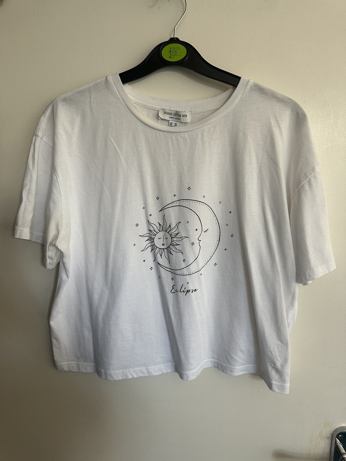 New Look New Look Celestial Print Graphic T-Shirt in White Size M / US 6-8 / IT 42-44 - 1 Thumbnail