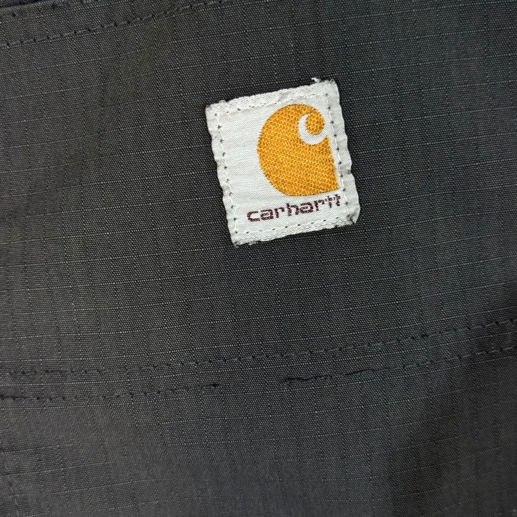 Carhartt Carhartt Pants Mens 30x29 Gray Ripstop Relaxed Workwear Zip Pocket Cargo Pocket Carpenter Jeans Pants Mens Size US 30 / EU 46 - 7 Thumbnail
