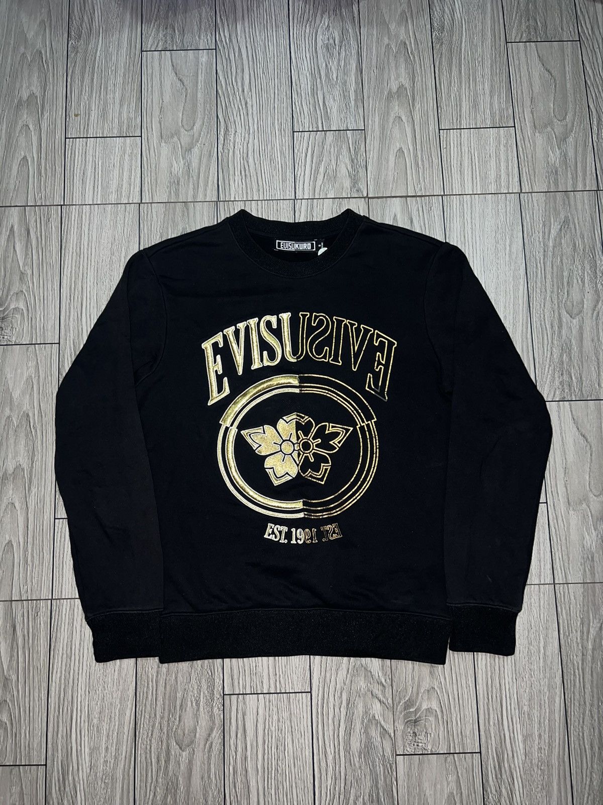 EVISU KURO CREWNECK