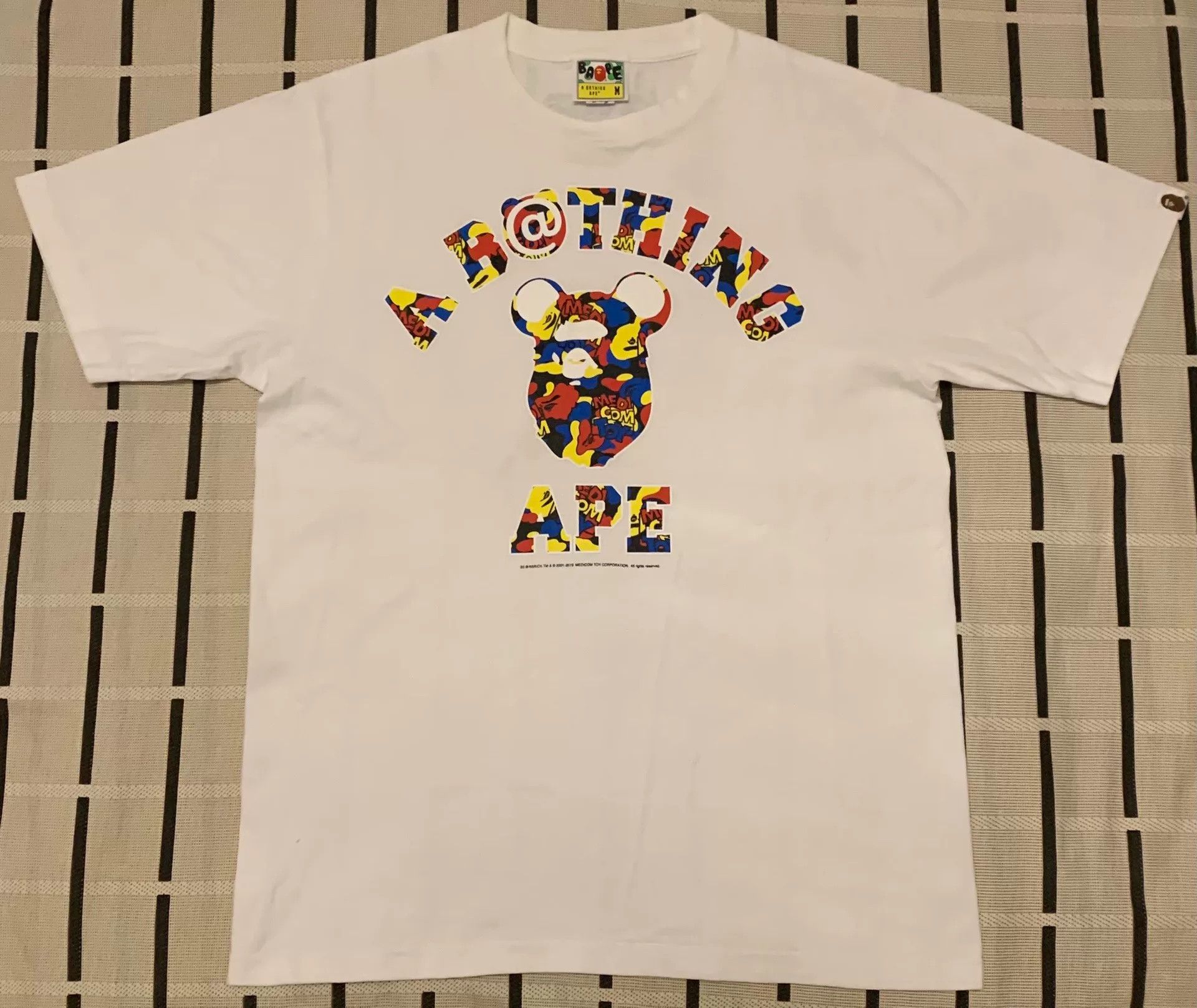 Bape Bape Camo Ape T-Shirt M Men Size US M / EU 48-50 / 2 - 1 Thumbnail