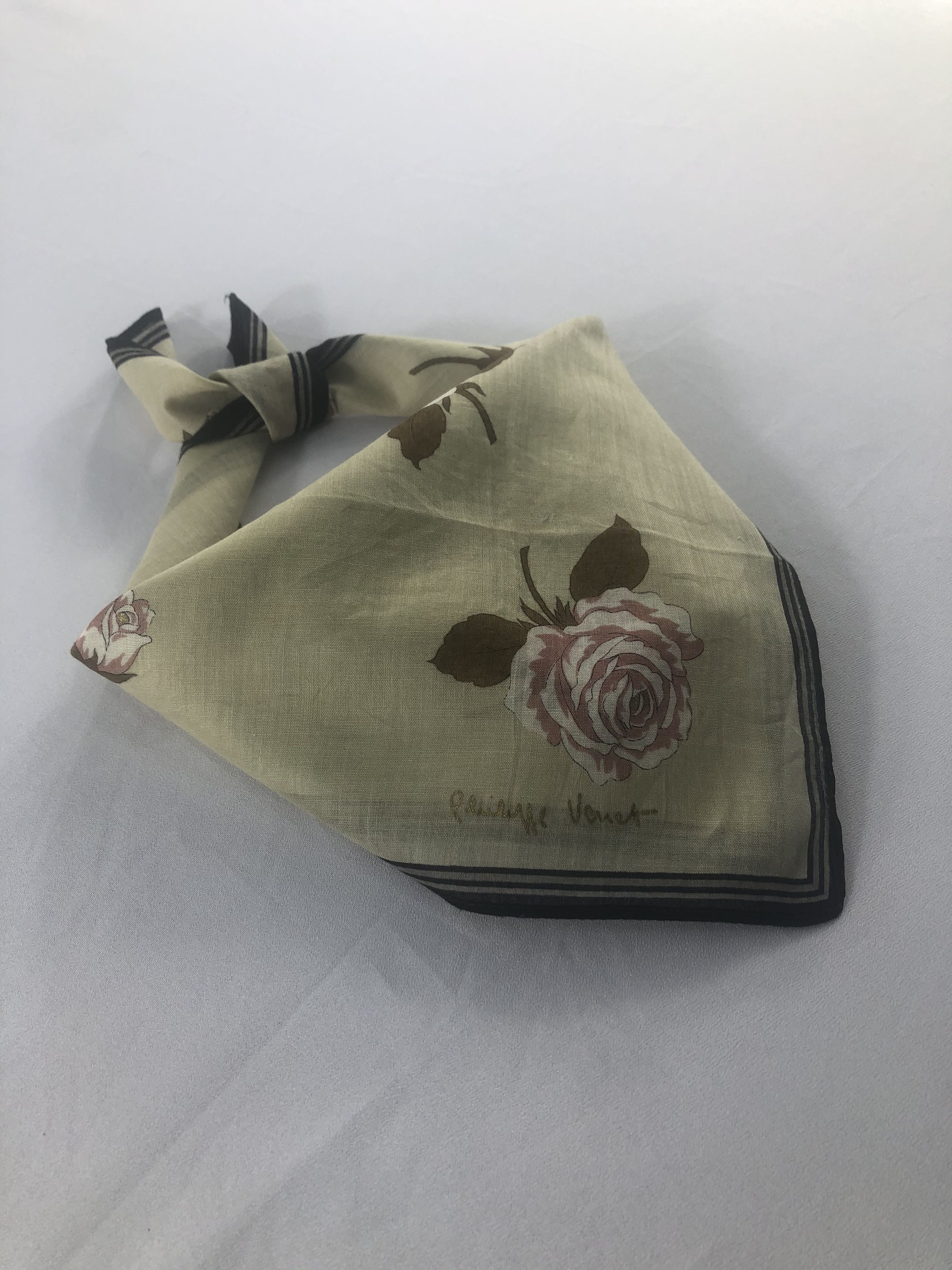 Vintage Philippe Venet Handkerchief / Bandana / Neckerchief Size ONE SIZE - 2 Thumbnail