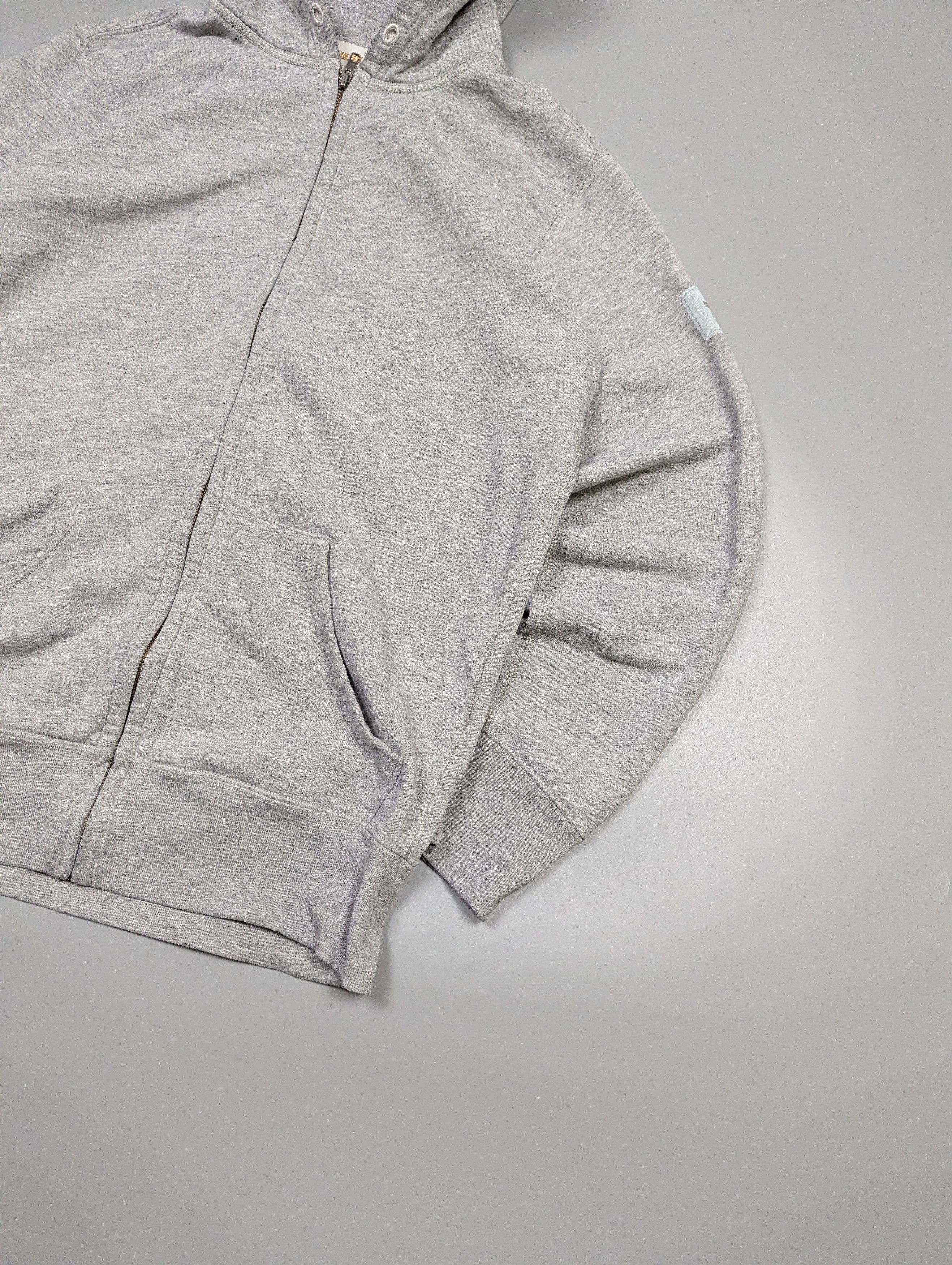 Diesel Diesel Archive Y2K Grey Zip Up Hoodie Minimalist Sleeve Size US M / EU 48-50 / 2 - 3 Thumbnail