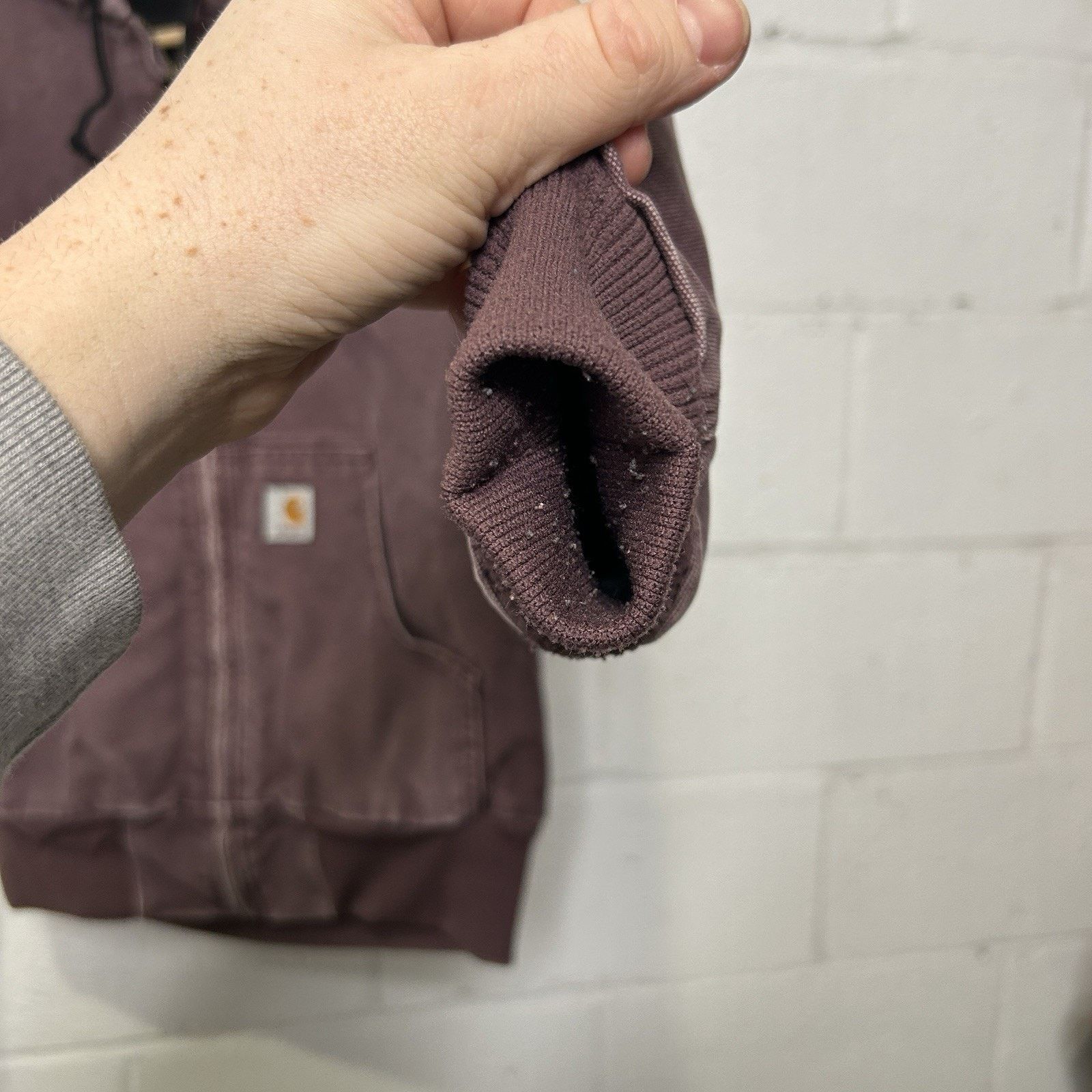 Carhartt Vintage Carhartt Quilted Active Jacket “Deep Plum” WJ130 DPM Size S / US 4 / IT 40 - 9 Thumbnail