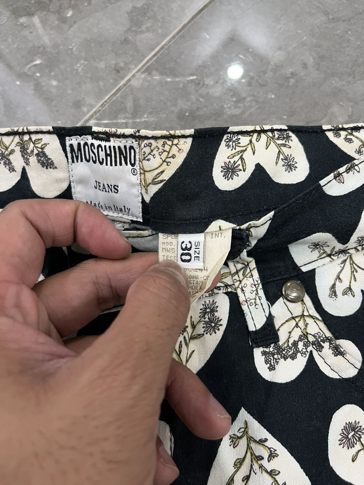 Love Moschino × Moschino Moschino love printed Size 30" / US 8 / IT 44 - 5 Thumbnail