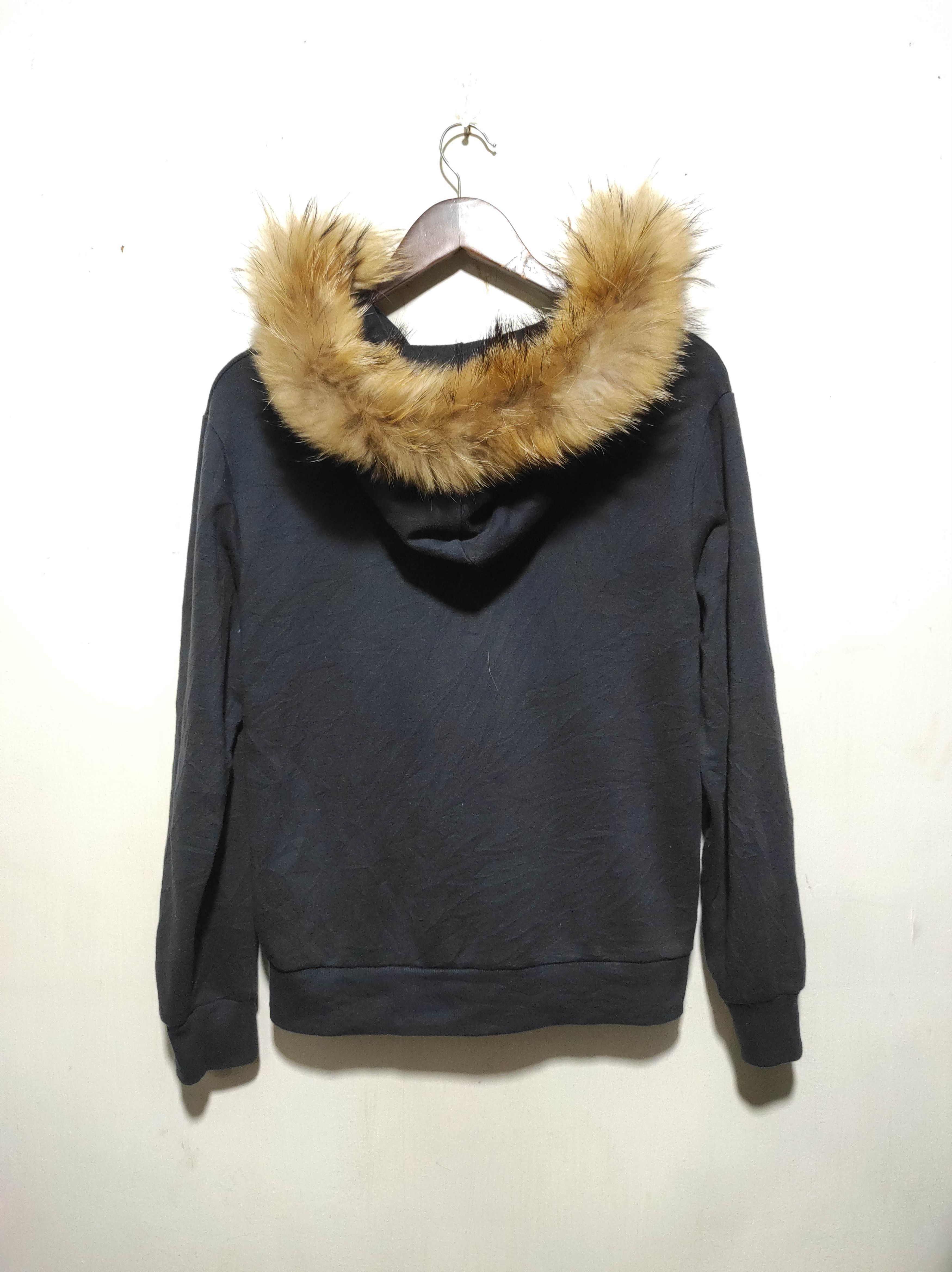 Hysteric Glamour DNT Black Zipper Fur Hoodie LGB IfSixWasNine style Size US S / EU 44-46 / 1 - 7 Thumbnail