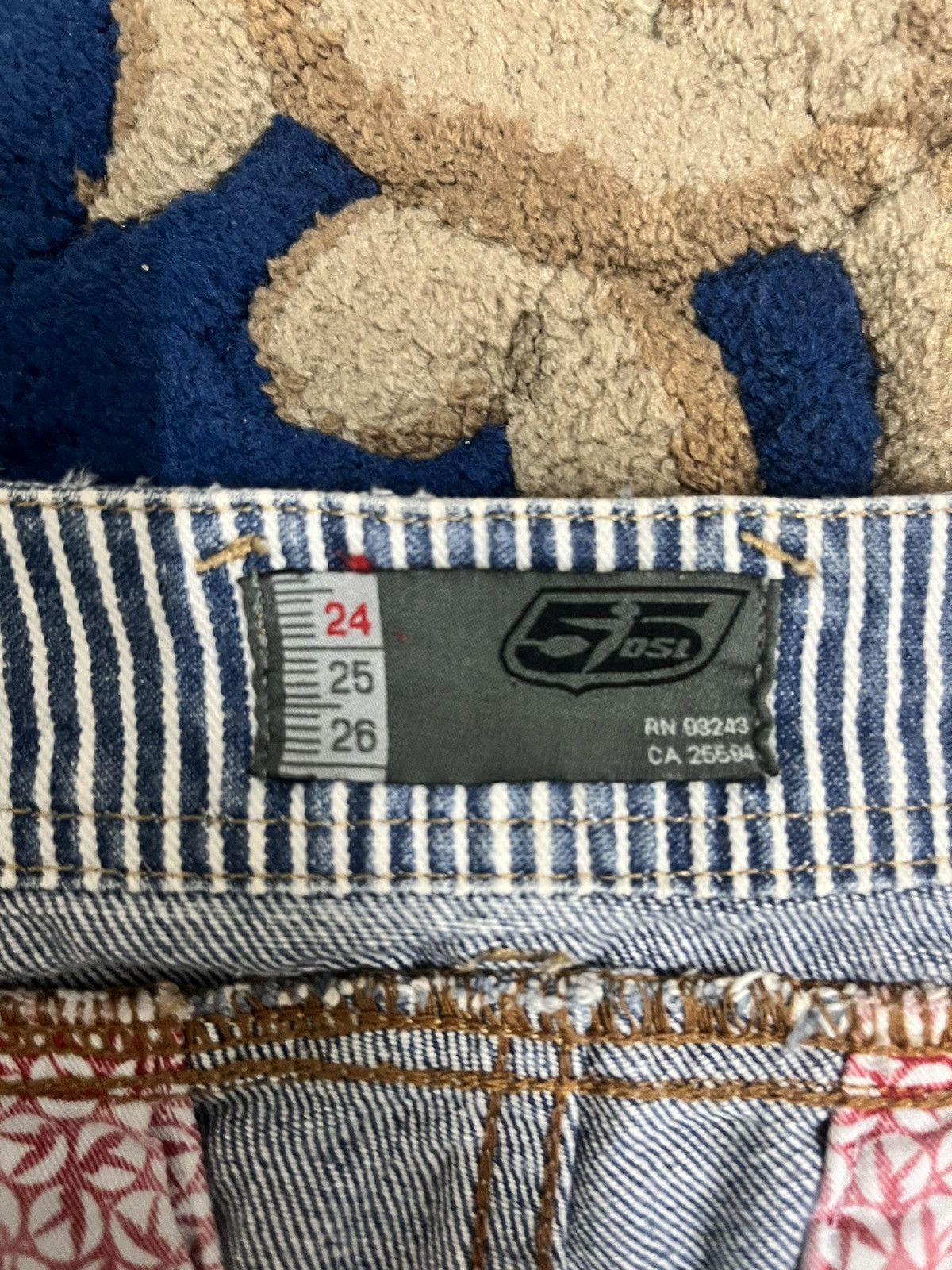 55DSL × Vintage Vintage 55dsl Flare Distressed Denim Size US 29 - 7 Thumbnail